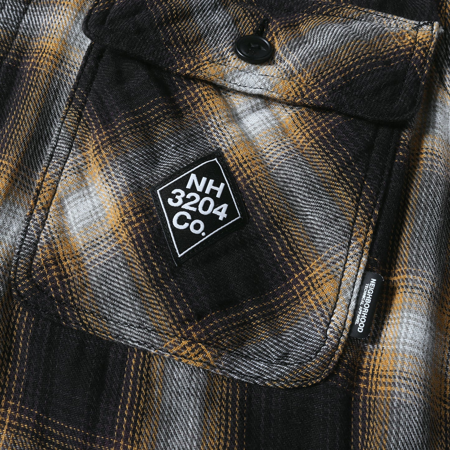 フード付き チェック フランネルシャツ(FLICK HOODED / C-SHIRT . LS)
