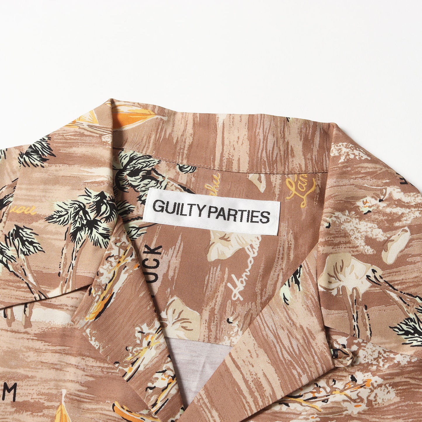 24SS ランドオブアロハ柄 レーヨン ハワイアンシャツ / アロハシャツ(HAWAIIAN SHIRT S/S)