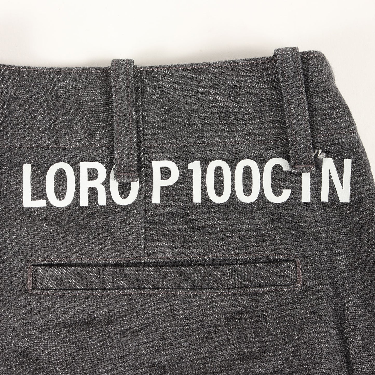 22SS ×藤原ヒロシ コットンツイル テーパード チノパンツ