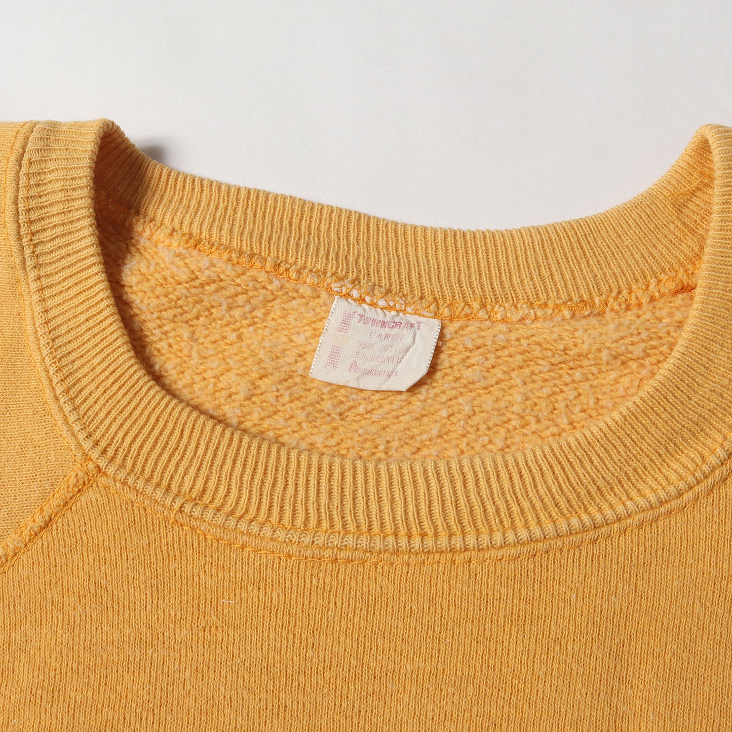 70s TOWNCRAFT 無地 ラグラン 半袖スウェット