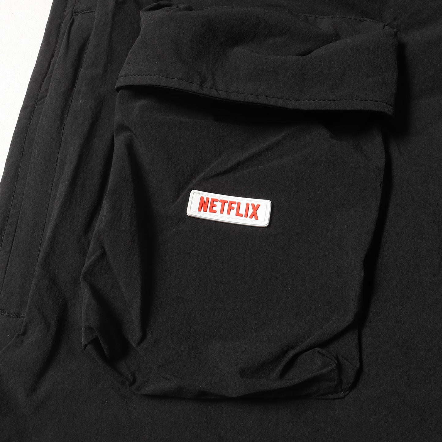 21AW ×Netflix コーデュラ ストレッチナイロン パッカブルジャケット