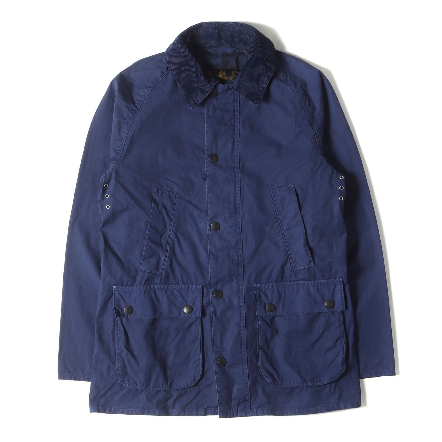BARBOUR (バブアー) オーバーダイ加工 ノンワックス スリム ビデイル