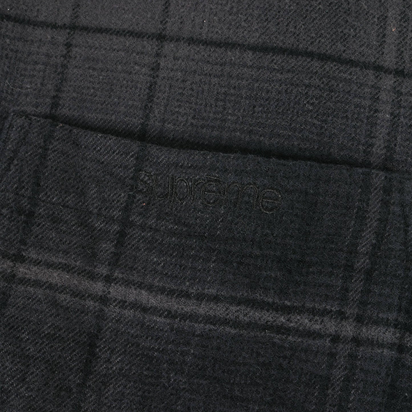 23SS シャドーチェック ボタンダウン フランネル シャツ(Shadow Plaid Flannel Shirt)