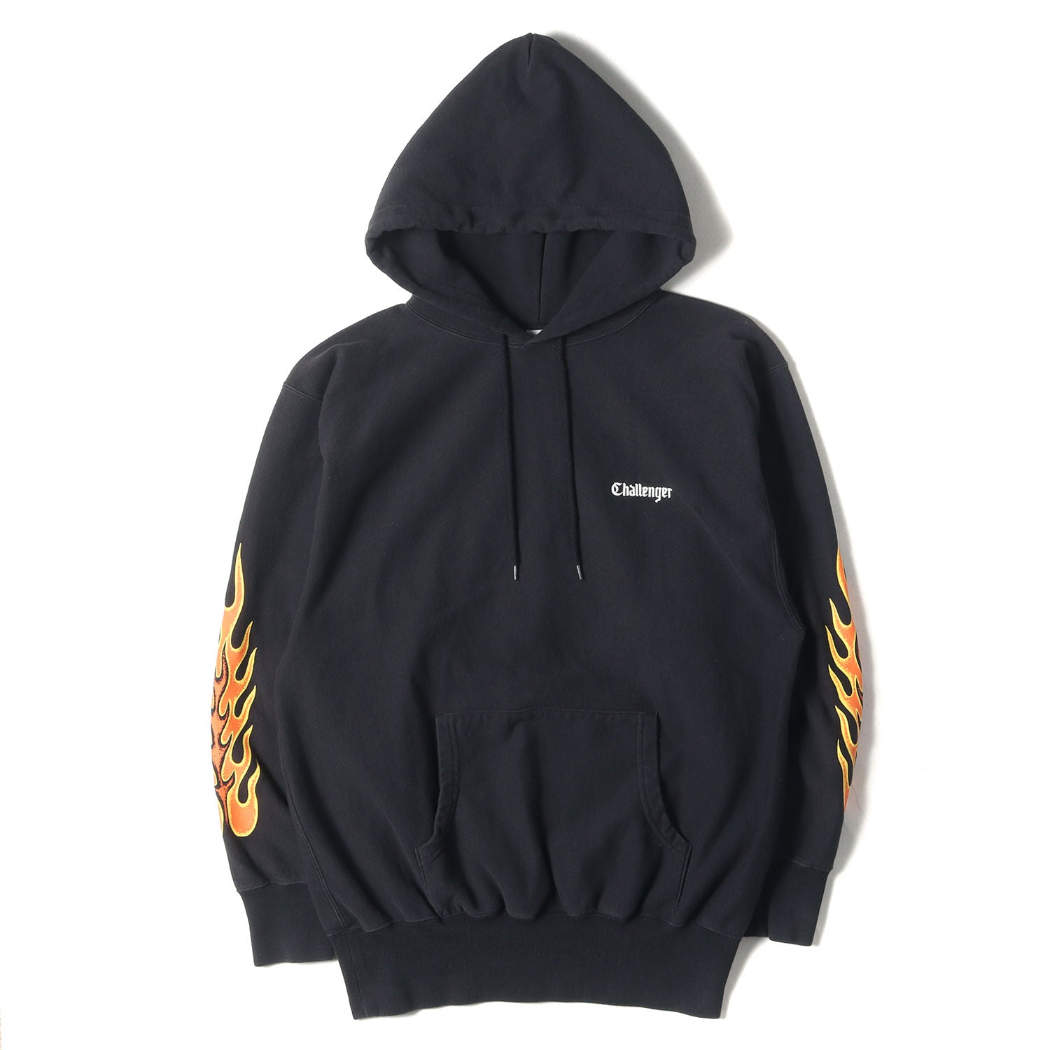 CHALLENGER ブラック フレイムパーカー XL CHALLENGER ブラック フレイムパーカー XL CHALLENGER ブラック