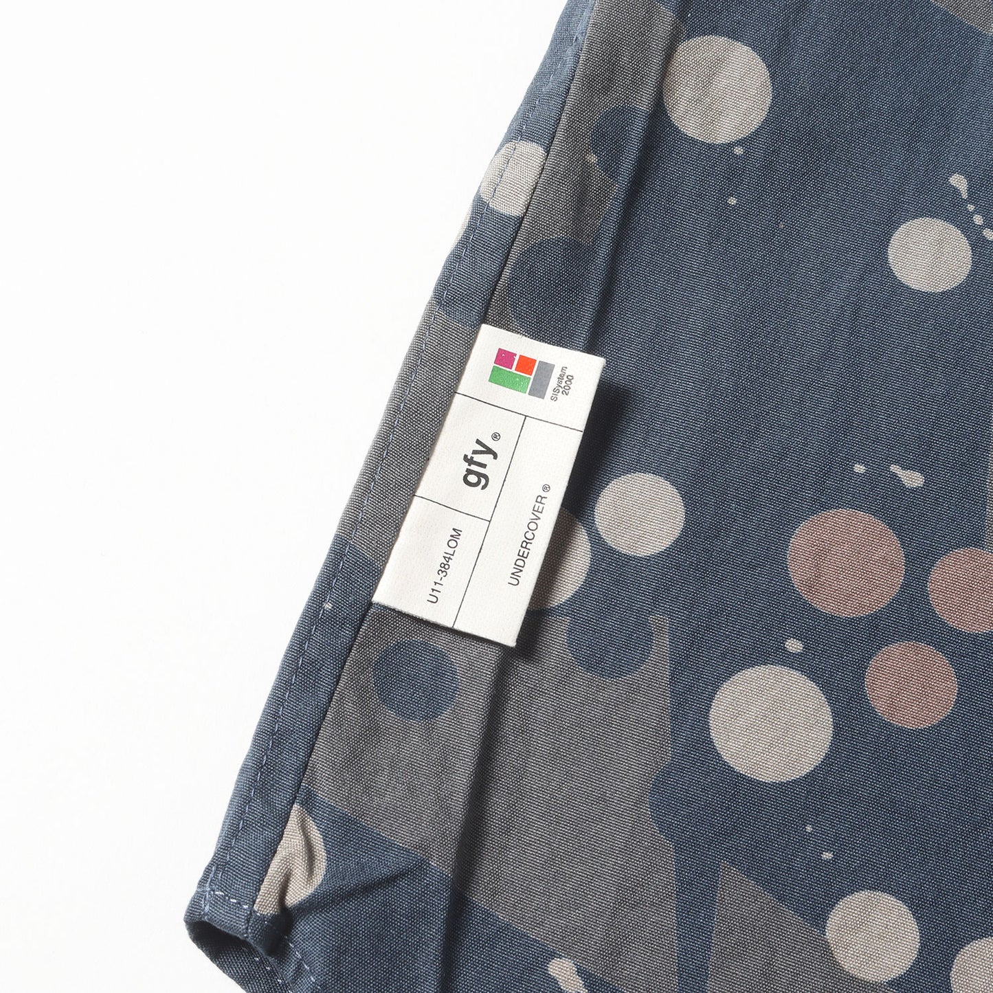 00SS SK務PT期 総柄グラフィック コットン 半袖シャツ