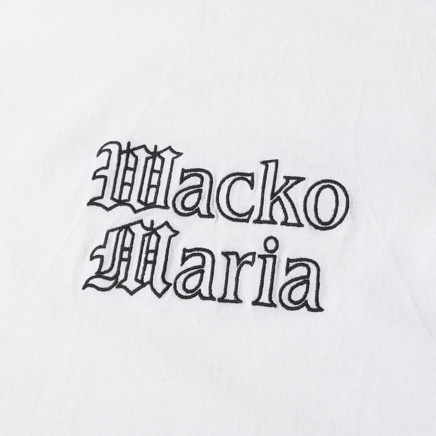 24SS ブランドロゴ刺繍 ロングスリーブ Tシャツ(CREW NECK LONG SLEEVE T-SHIRT)