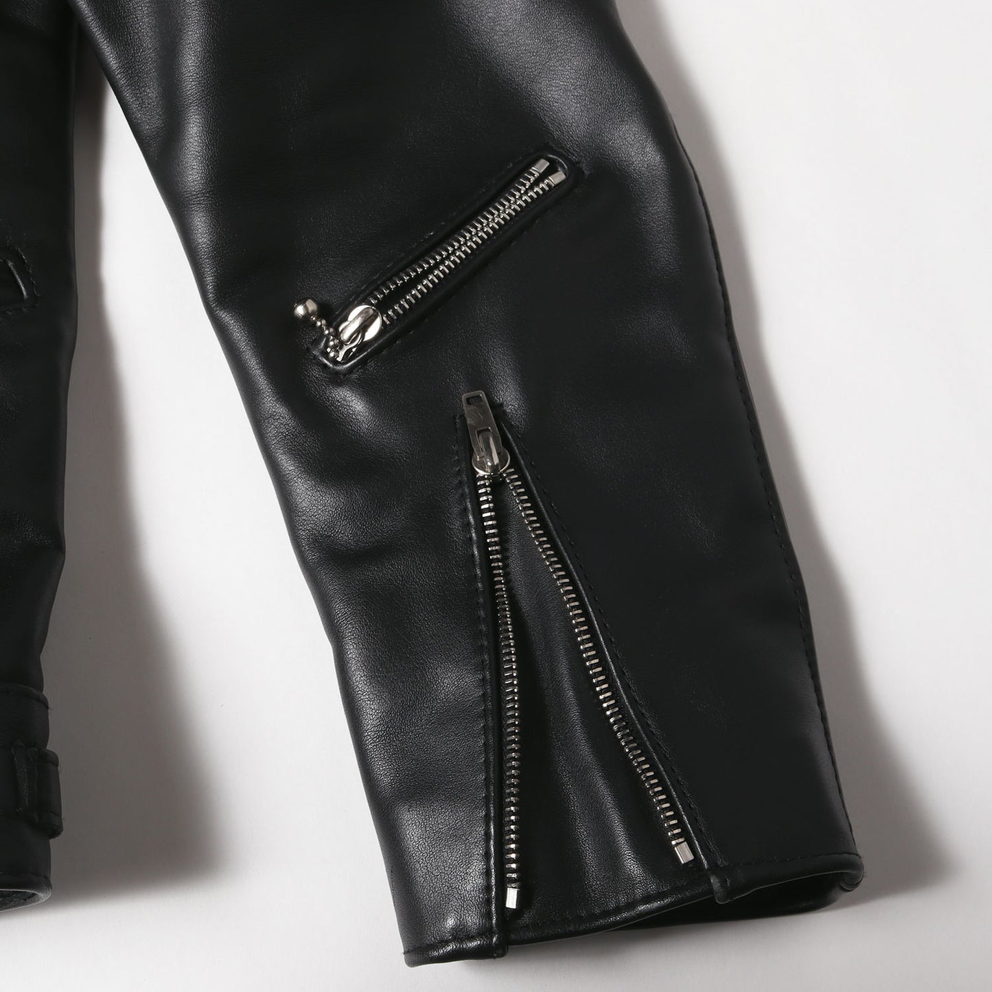 サイクロンン カウハイドレザー ダブル ライダース ジャケット(CYCLONE)