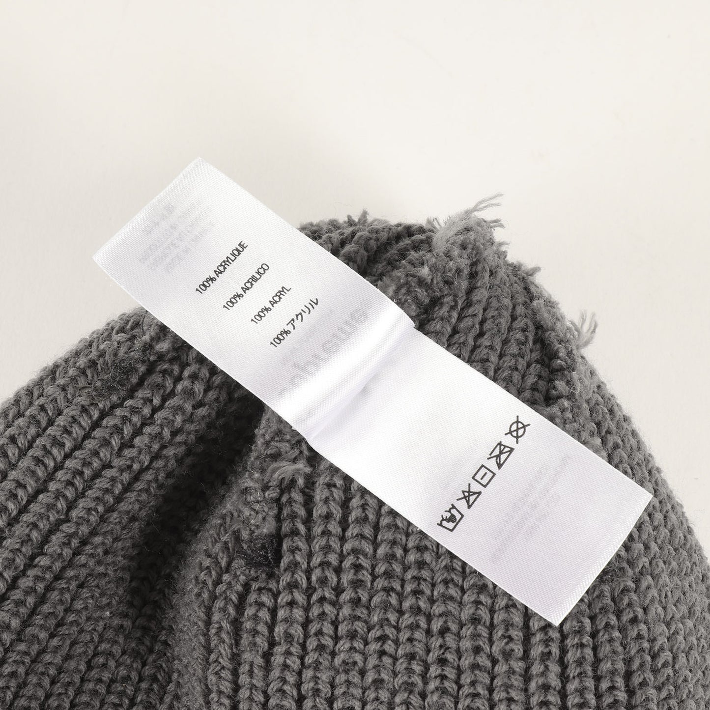 近年モデル スクリプトロゴ ルーズゲージ ビーニー(Loose Gauge Beanie)
