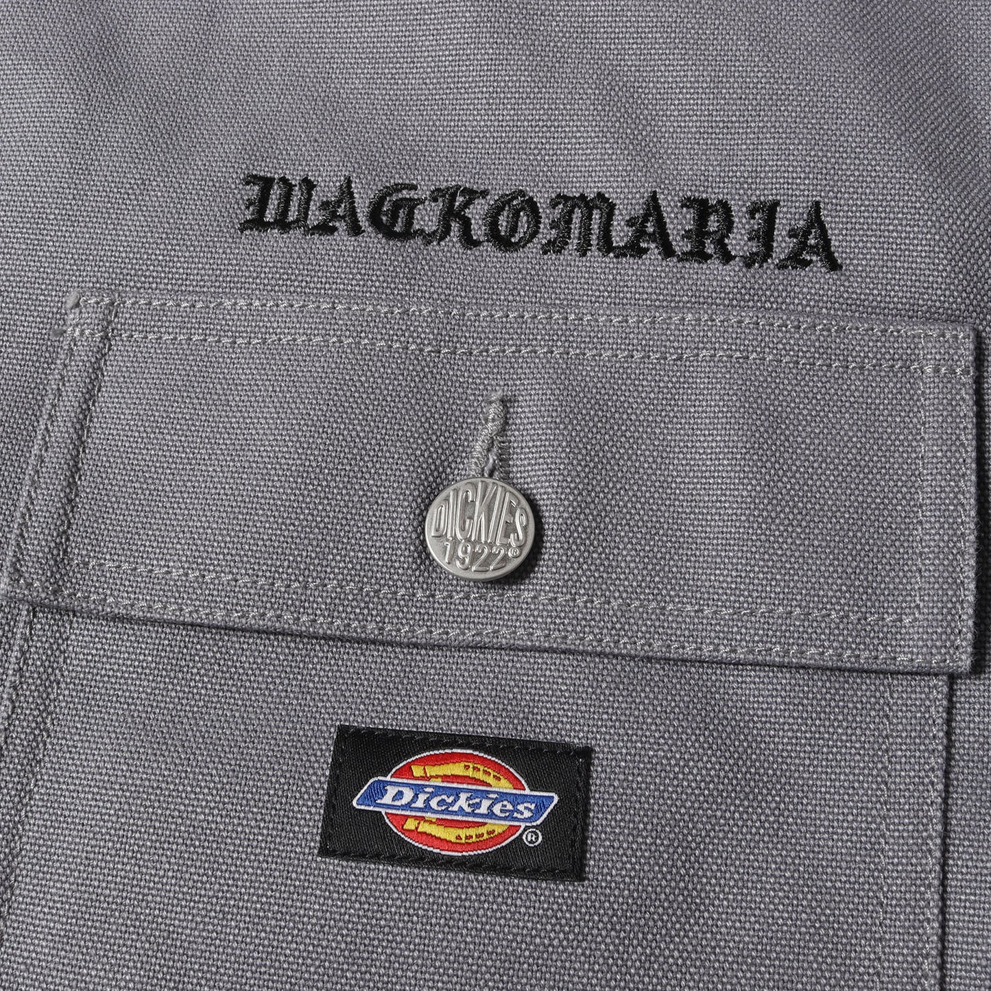 24AW ×Dickies 裏地キルティング ダック カバーオール(COVERALL)