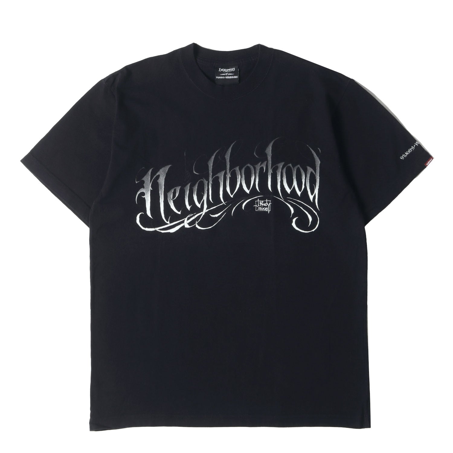 Stussy×ネイバーフッド裏コラボTシャツ Mサイズ キングジョー 【中古