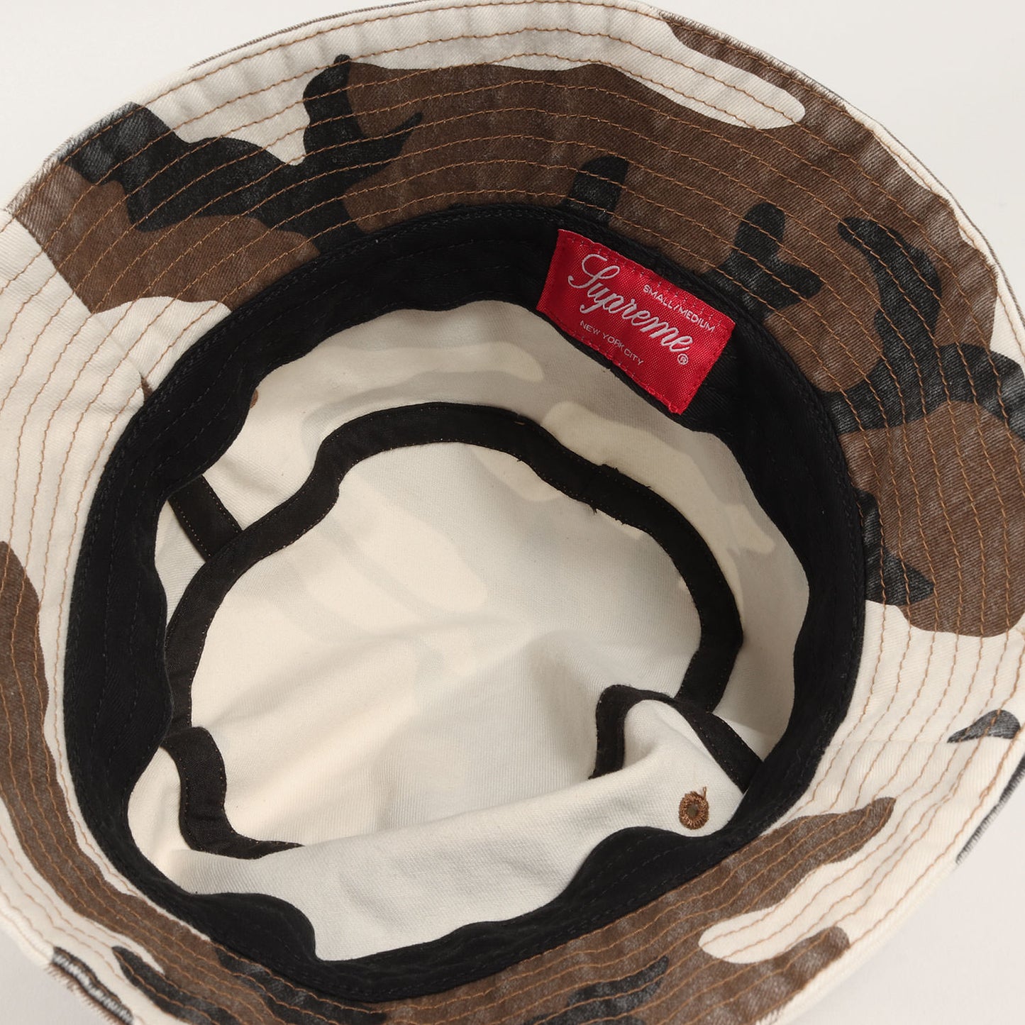 23SS ブリムロゴ刺繍 クラッシャーハット(Embroidered Brim Crusher)