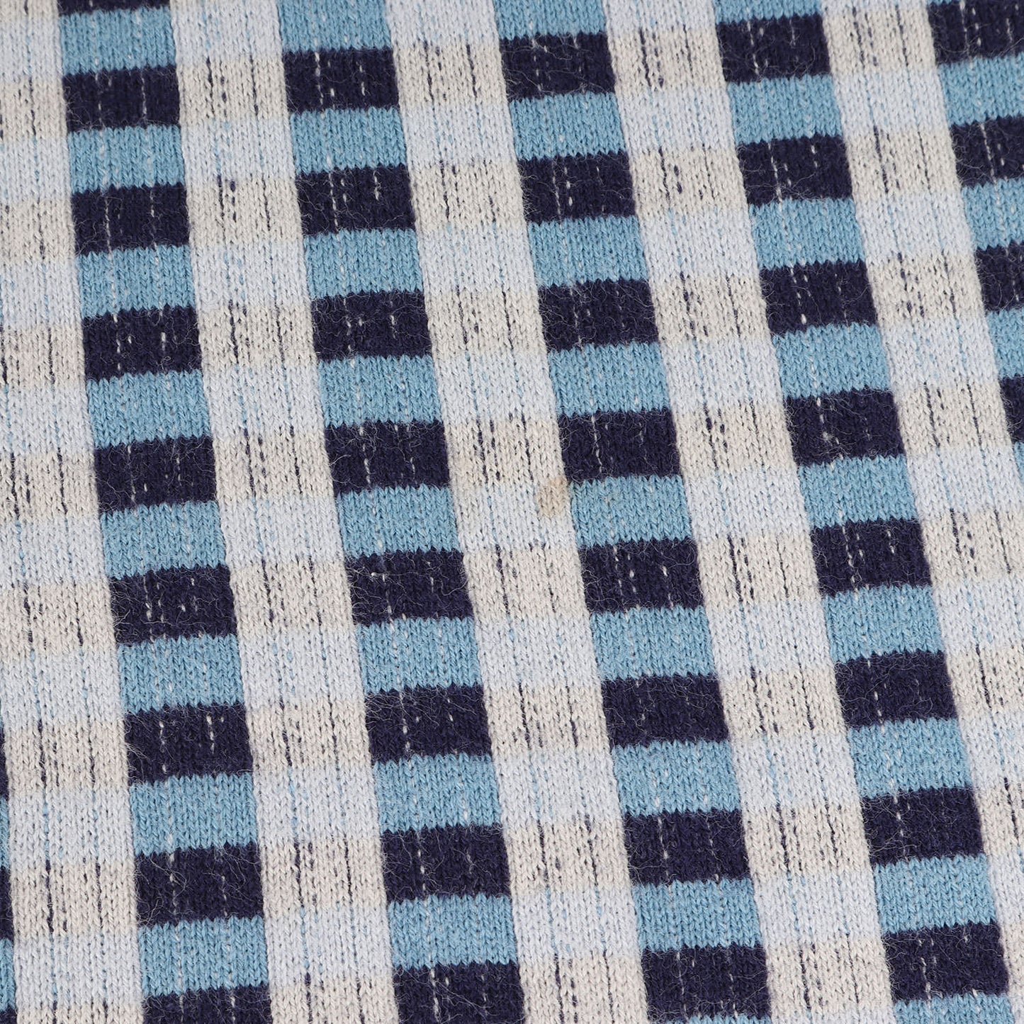 23AW ロゴ刺繍 グリッド チェック ジャガード Tシャツ(Grid Jacquard S/S Top)