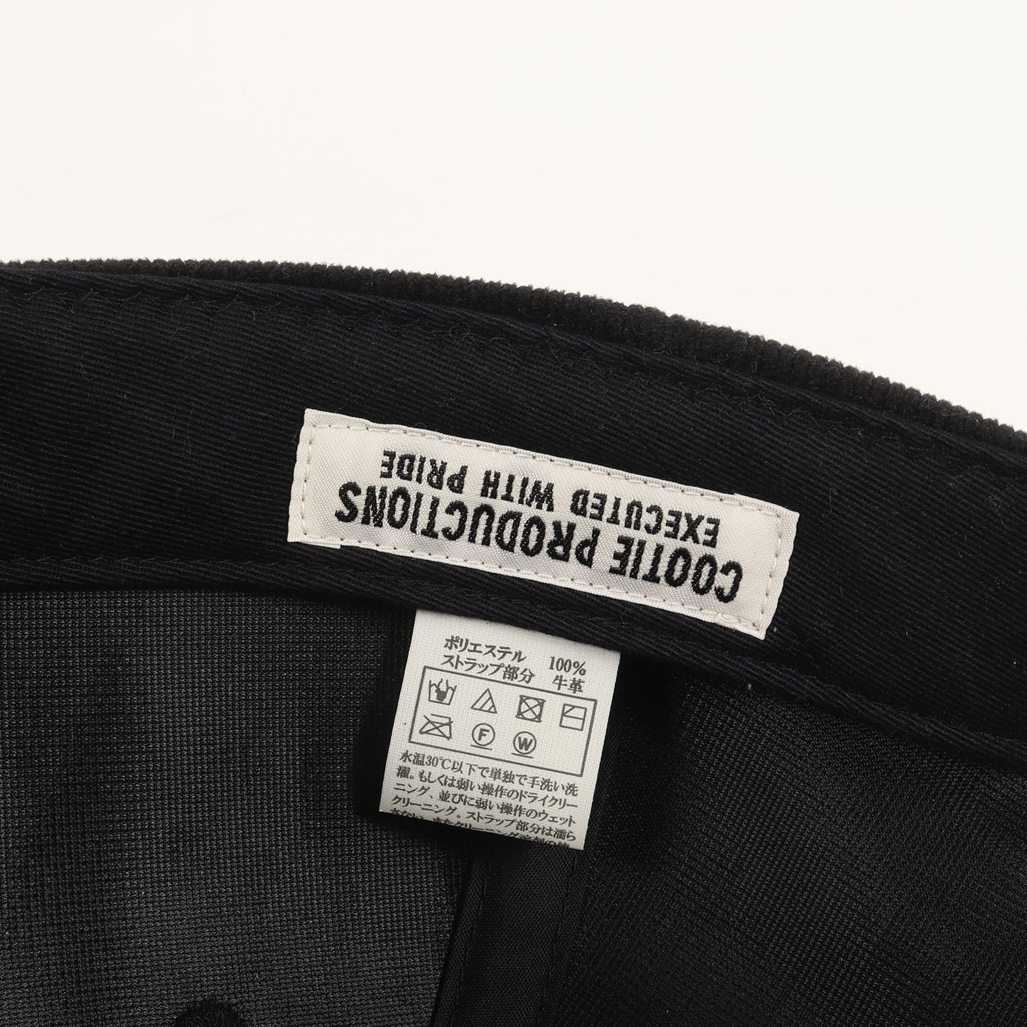 22SS ポリエステル コーデュロイ 6パネルキャップ(Polyester Corduroy 6 Panel Cap)
