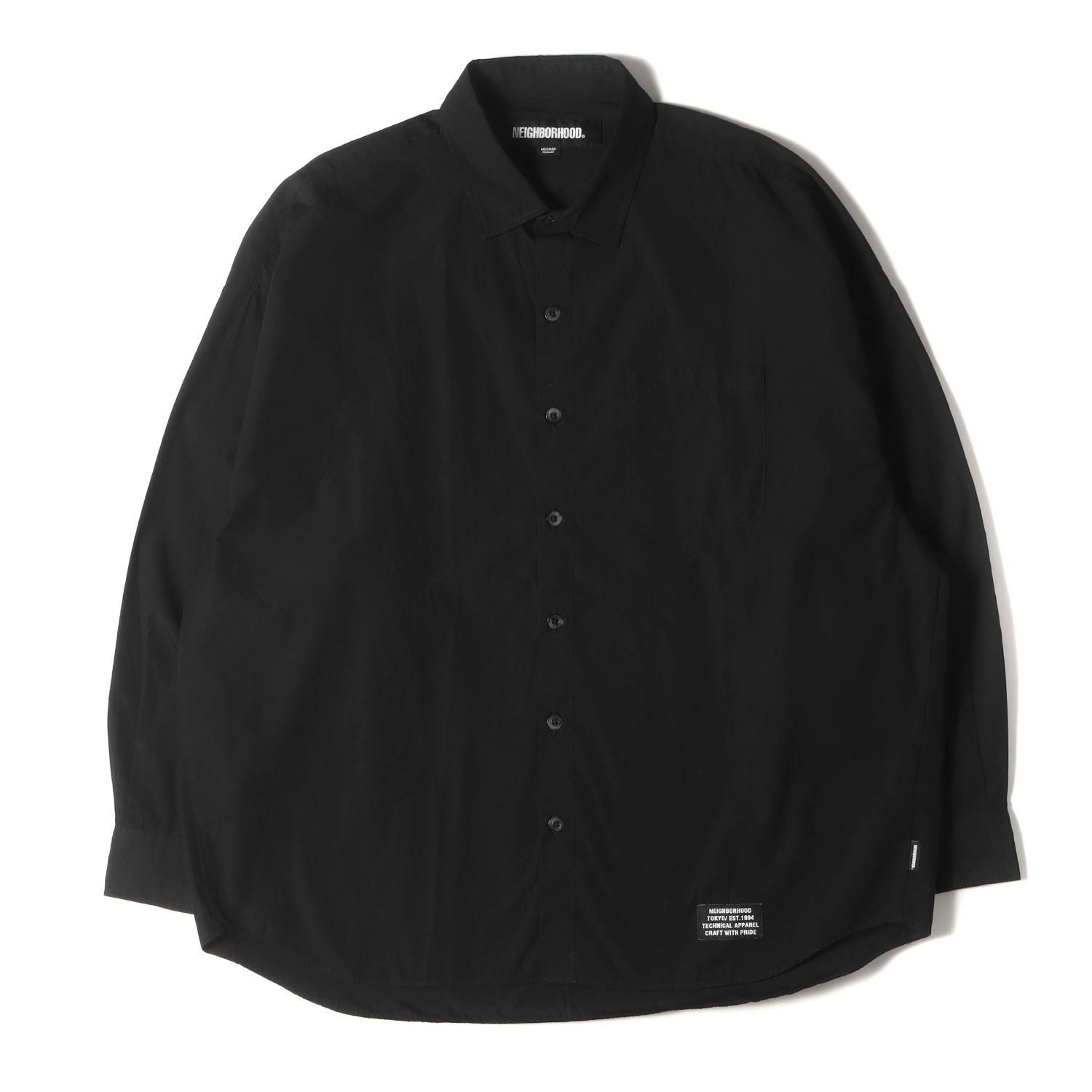 NEIGHBORHOOD 七分袖 オーバーサイズ カバーオールシャツ NEIGHBORHOOD