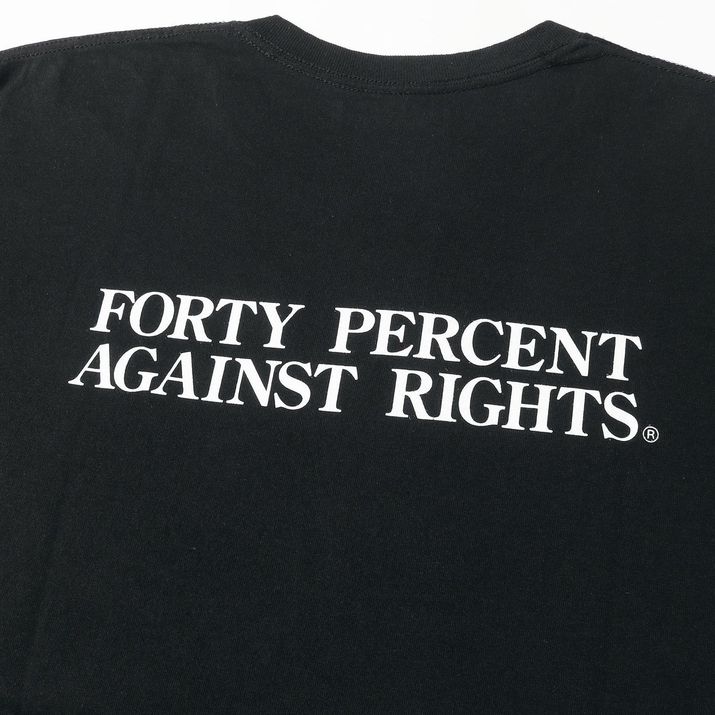 メッセージロゴ クルーネック Tシャツ
