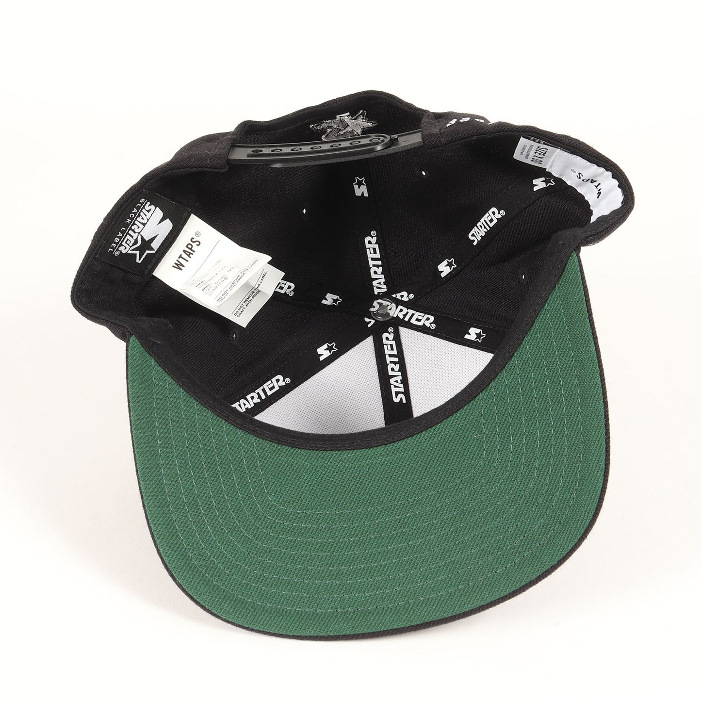 STARTER BLACK LABEL ブランドロゴ刺繍 6パネルキャップ(SNAPBACK CAP)