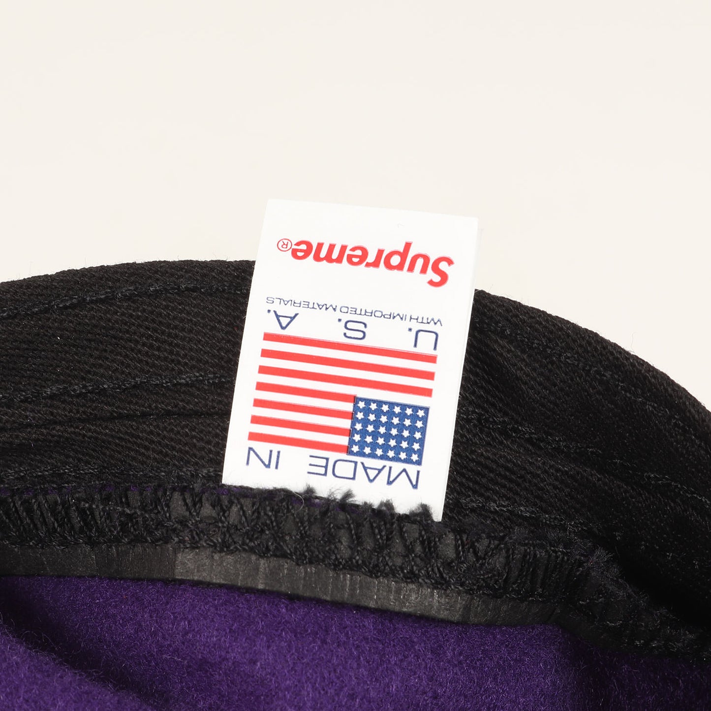 24AW ウール BOXロゴ キャンプキャップ(Wool Camp Cap)