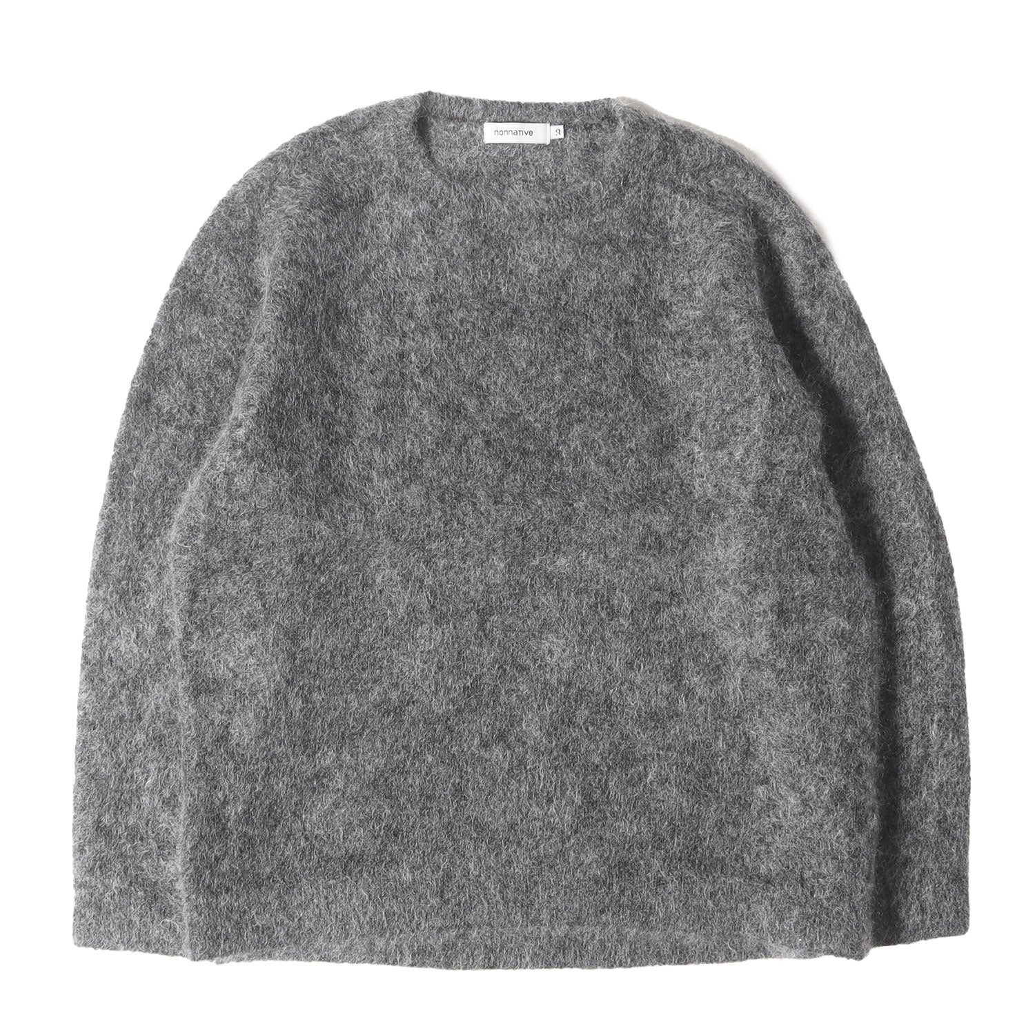 24aw nonnative worker sweater mohair 3 BLACK 日用品雑貨 24aw nonnative worker sweater mohair 3 BLACK 日用品雑貨