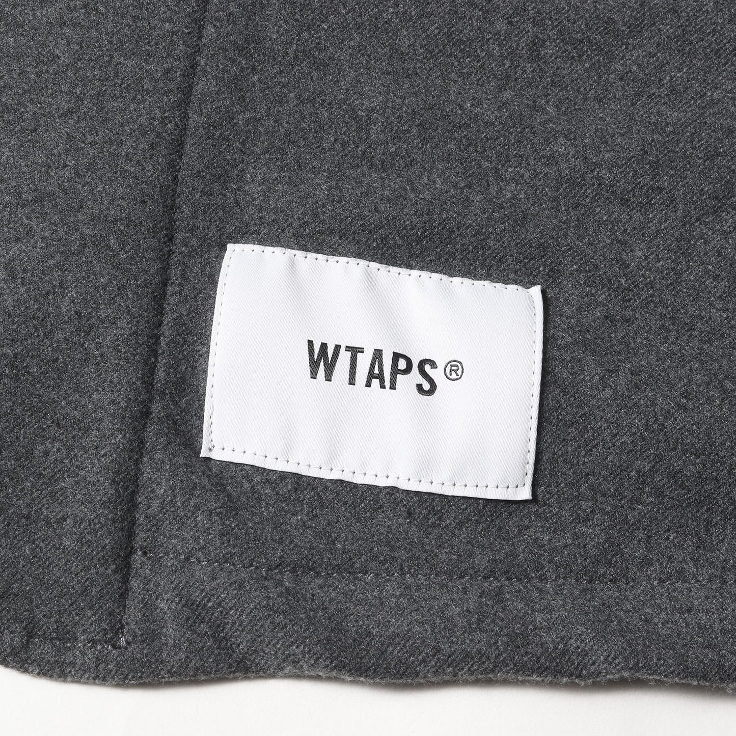 22AW ノーカラー ミリタリー シャツジャケット(SCOUT / LS / RAPO. TWILL)