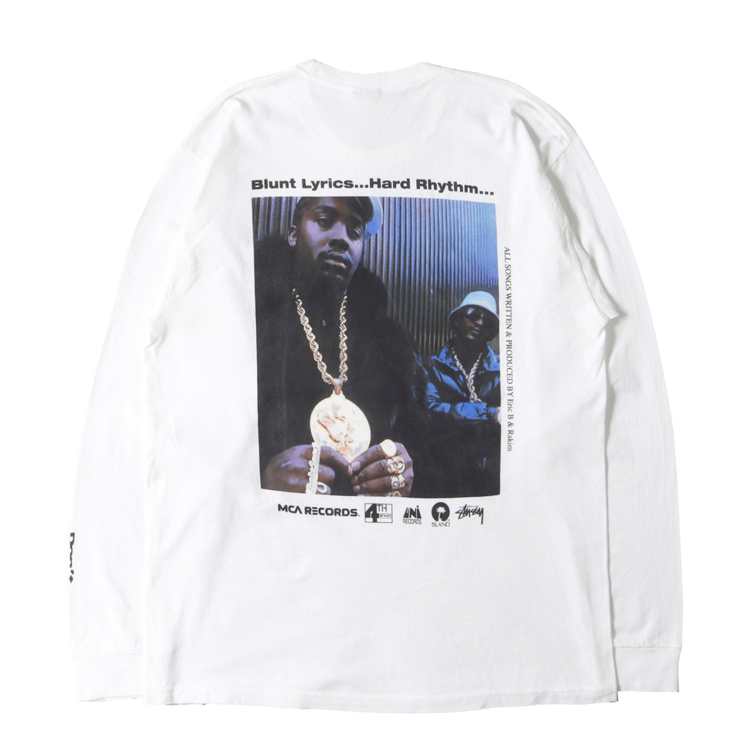 STUSSY (ステューシー) 21AW ×Eric B. & Rakim フォト ロングスリーブ 