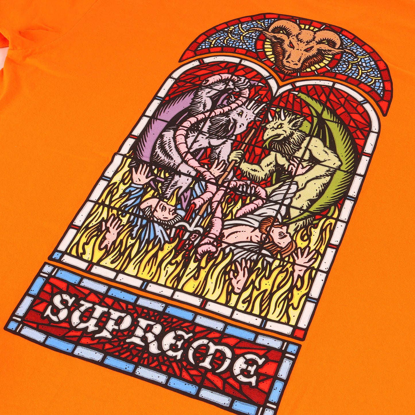 23AW ステンドグラス グラフィック Tシャツ(Worship Tee)