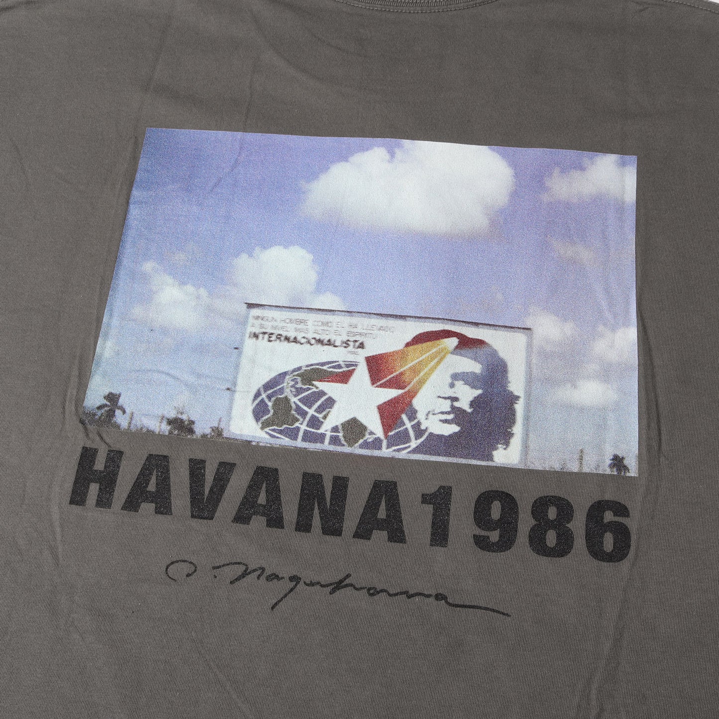 21SS ×長濱治 フォト グラフィック Tシャツ