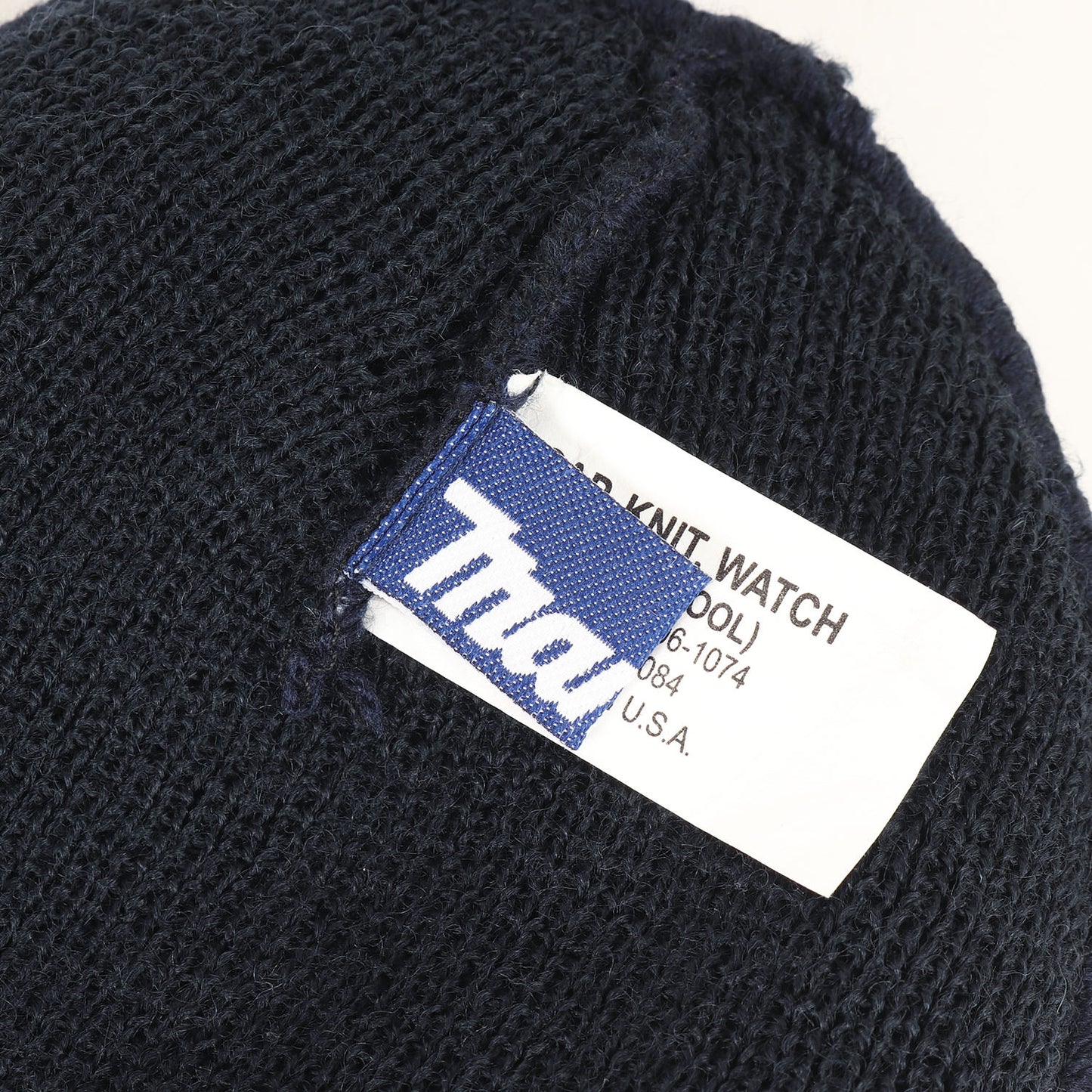 U.S.NAVYリメイク ウール ワッチキャップ / ニットビーニー
