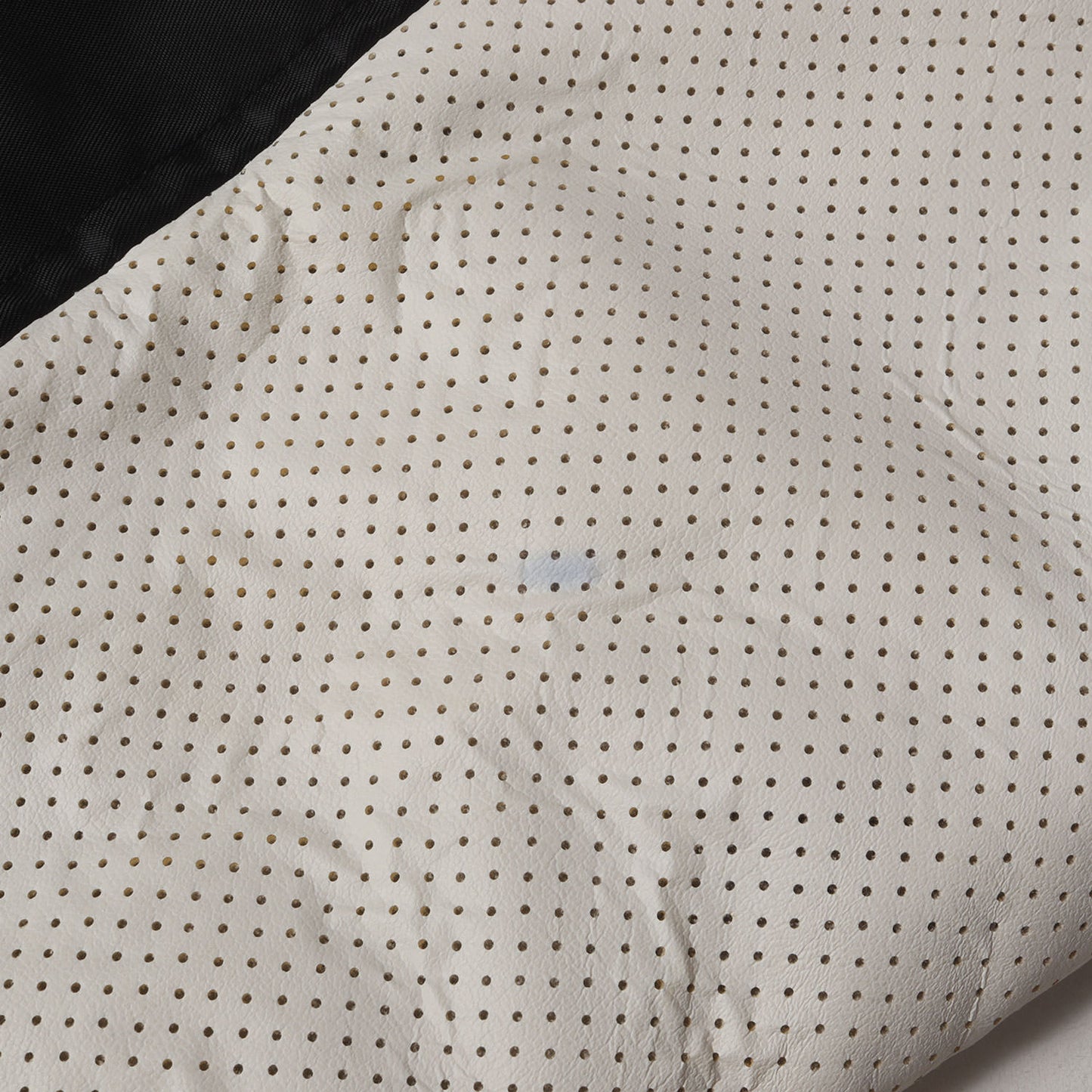 袖パンチングフェイクレザー MA-1フライトジャケット