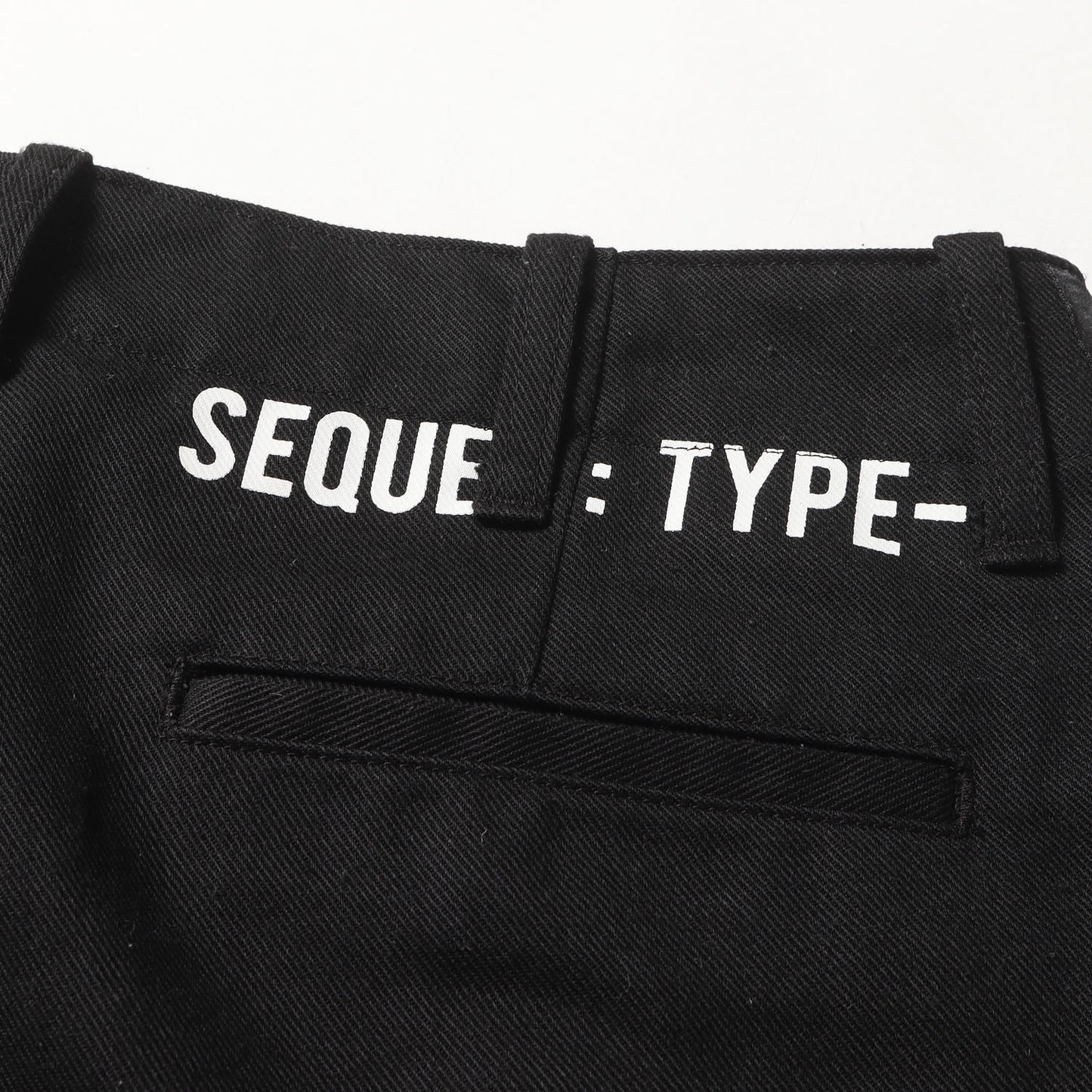 サイドライン T/Cツイル ワーク チノパンツ(CHINO PANTS TYPE-F)