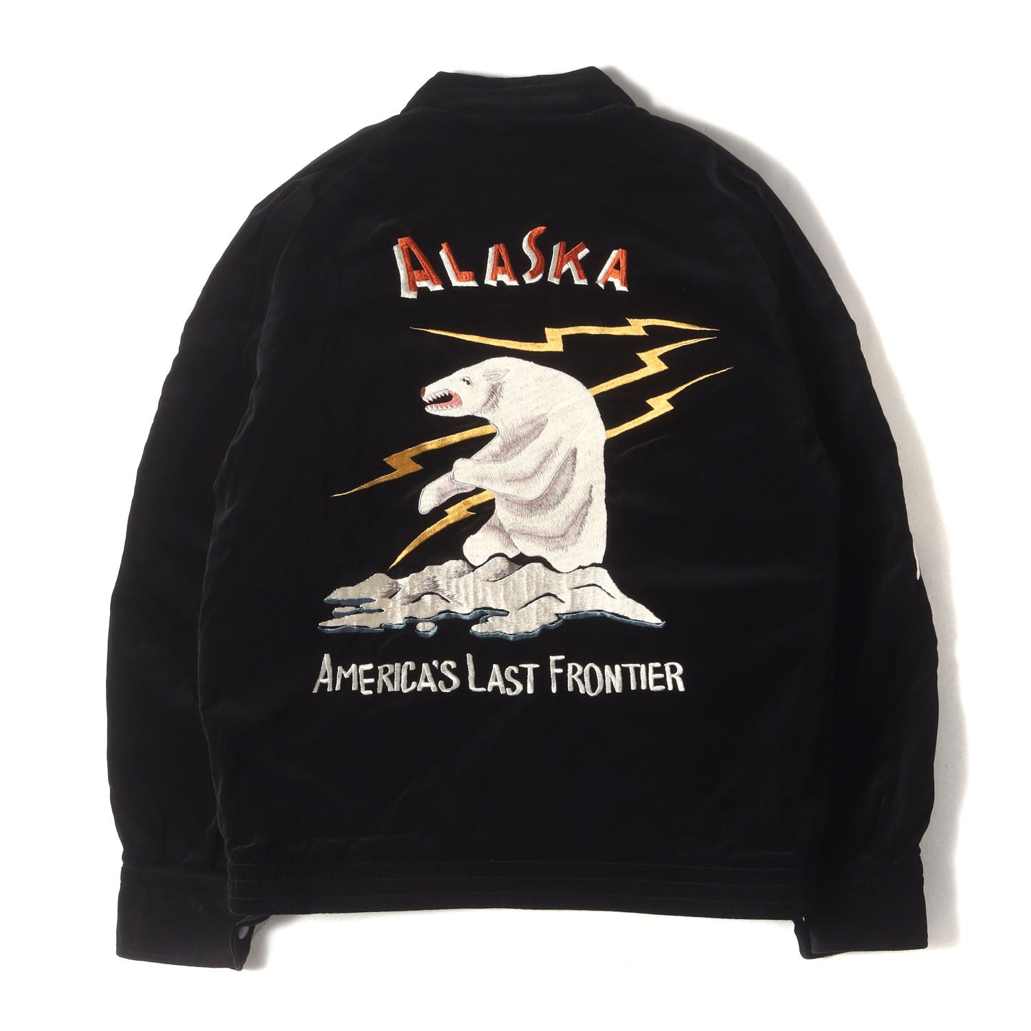 港商スペシャル リバーシブル 別珍 襟付き アラスカジャン - ブランド