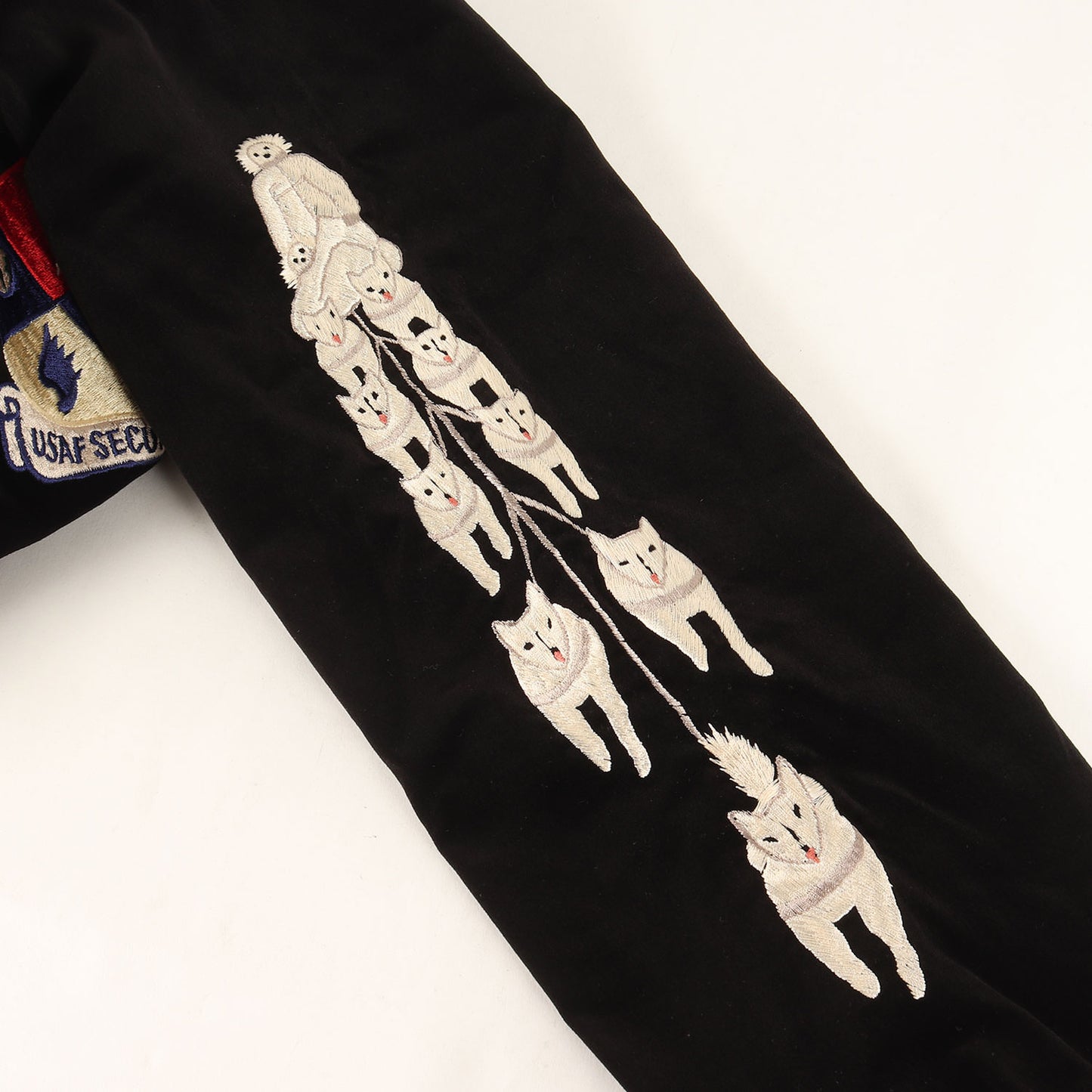 港商スペシャル リバーシブル 別珍 襟付き アラスカジャン