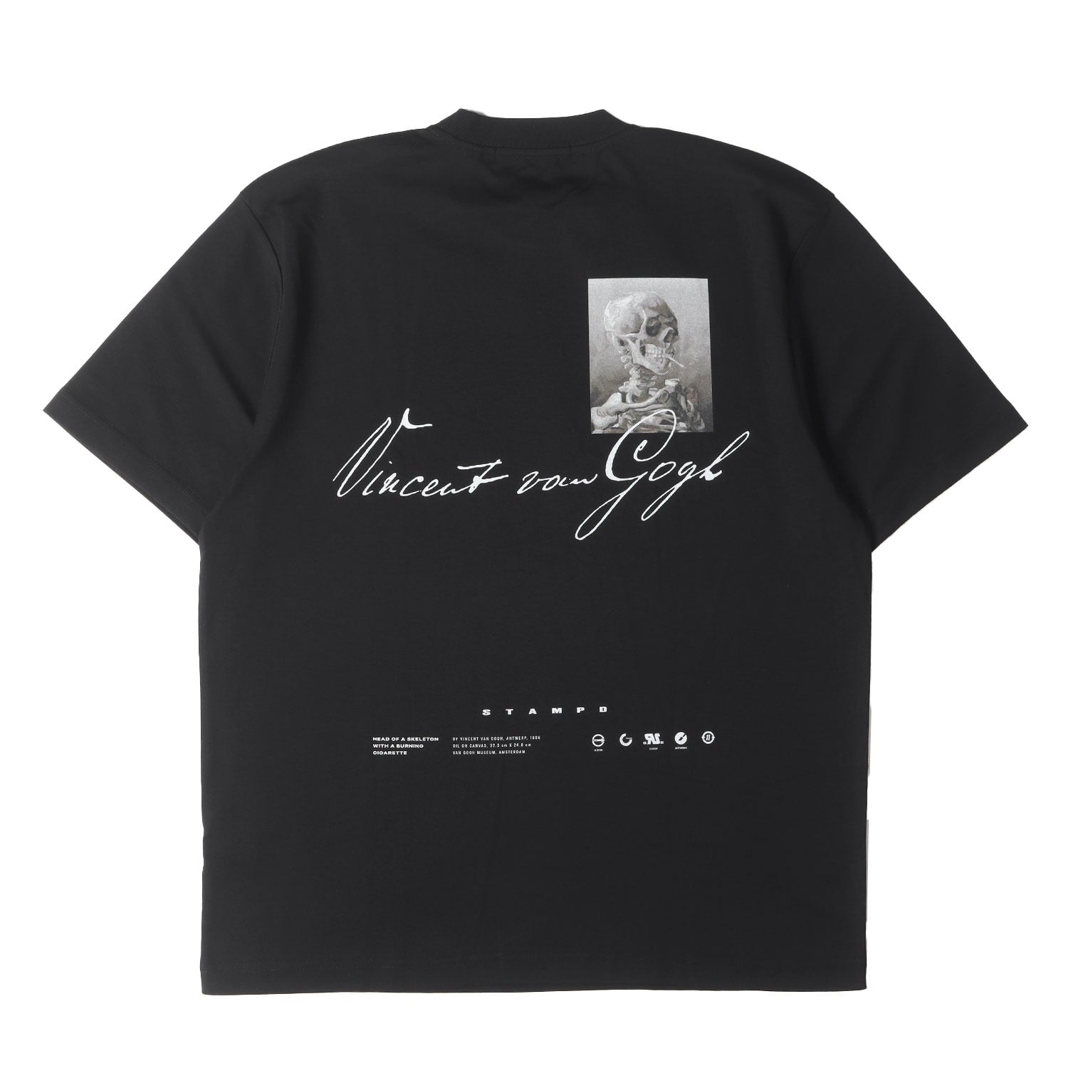 STAMPD (スタンプド) ゴッホ 絵画プリント Tシャツ(Van Gogh Relaxed 