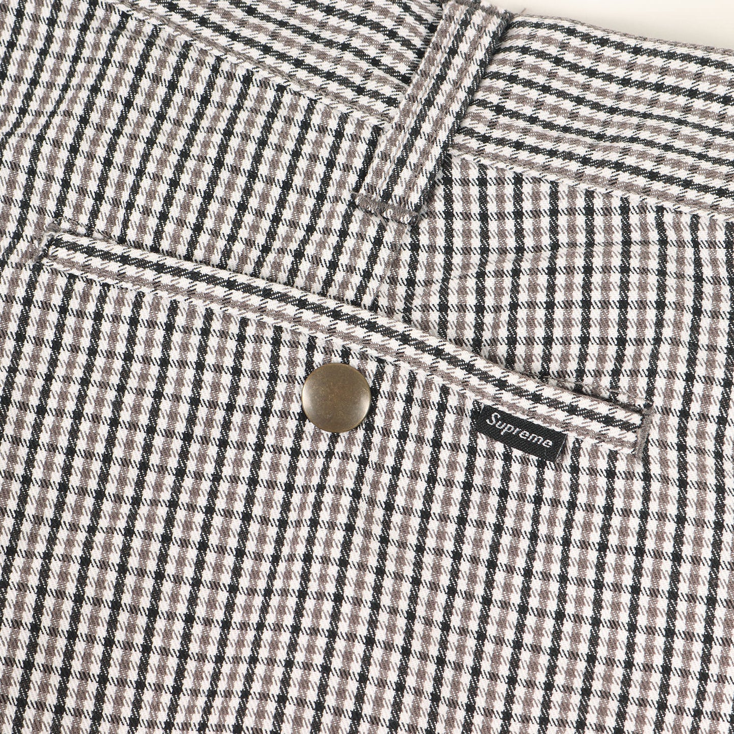 チェック ツイル ワーク チノパンツ(Work Pant)