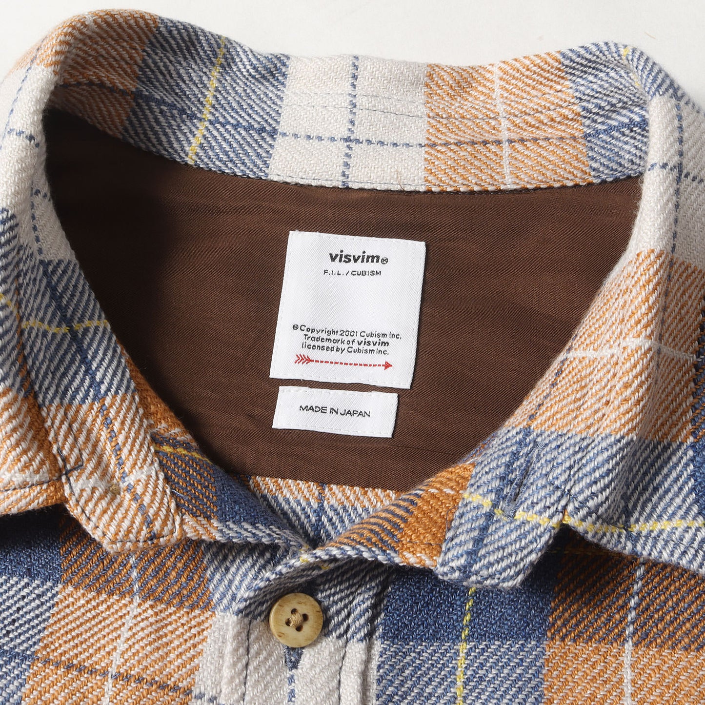 24AW ウール/リネン ヘビー チェック シャツ(LUMBER CHECK L/S)