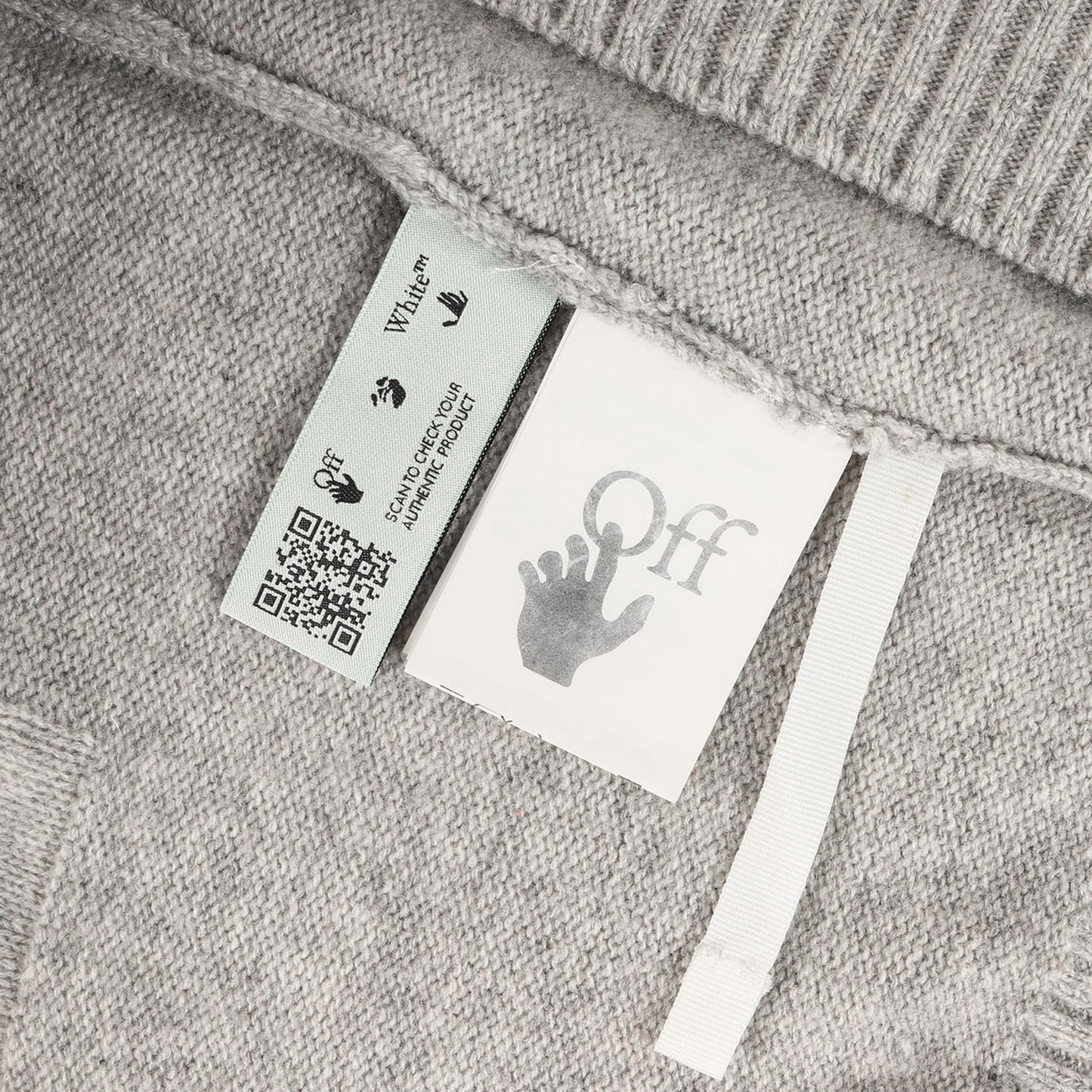 20AW アイコンマーク カシミヤニット クルーネック セーター