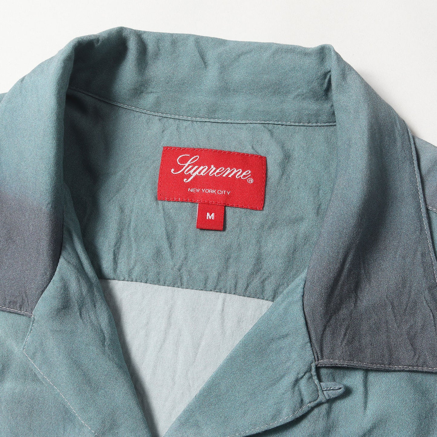 21SS キャンドル 柄 オープンカラー レーヨン 半袖シャツ(Fuck Rayon S/S Shirt)