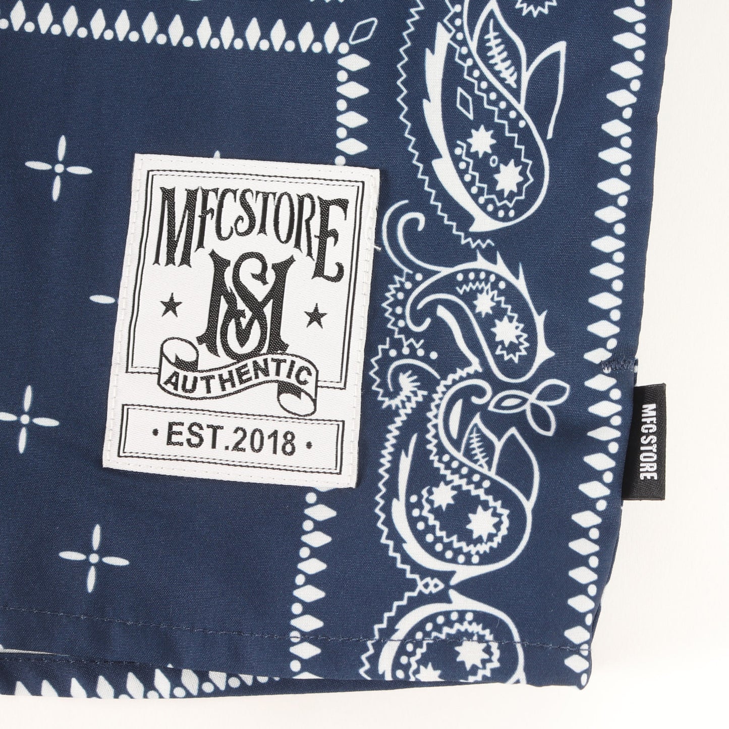 バンダナ柄 オープンカラーシャツ(MS LOGO BANDANA L/S SHIRT)