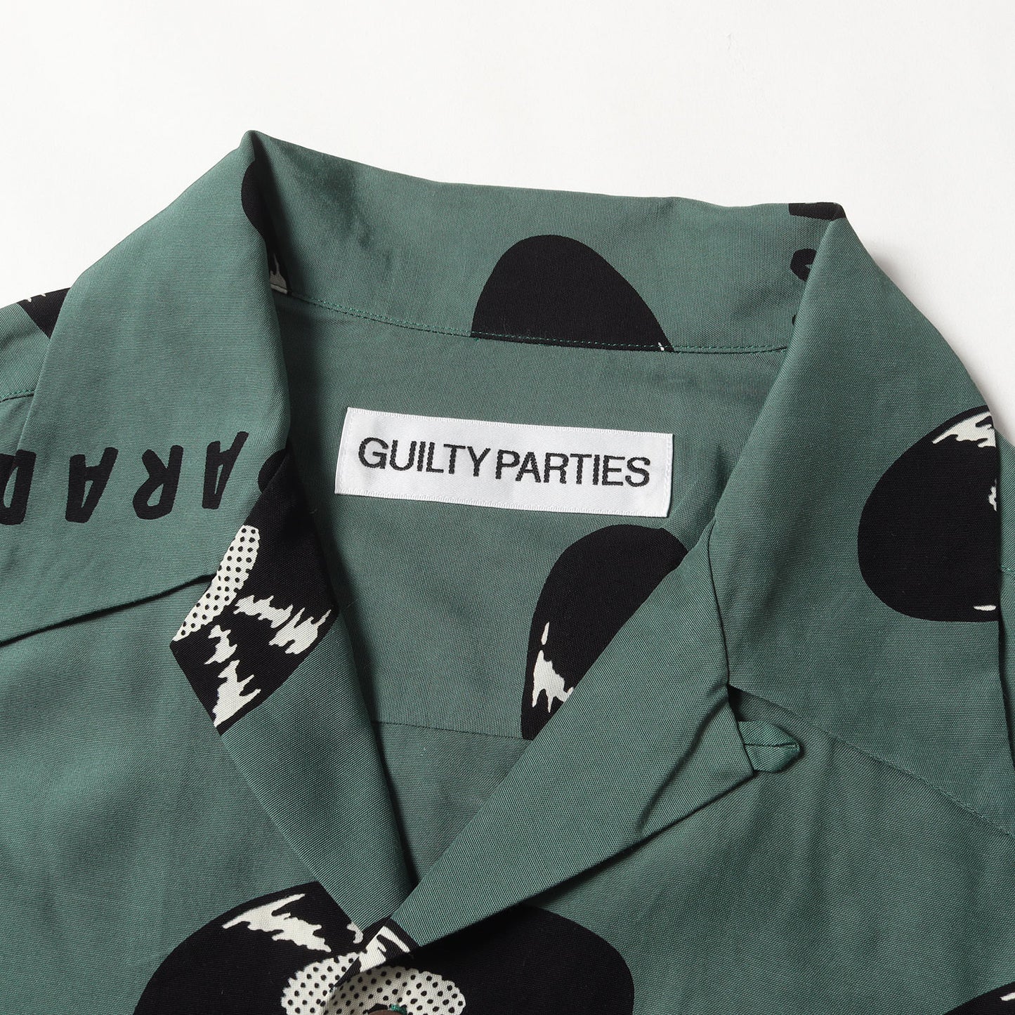 24SS レコード柄 レーヨン ハワイアンシャツ / アロハシャツ(RECORDS / S/S HAWAIIAN SHIRT)