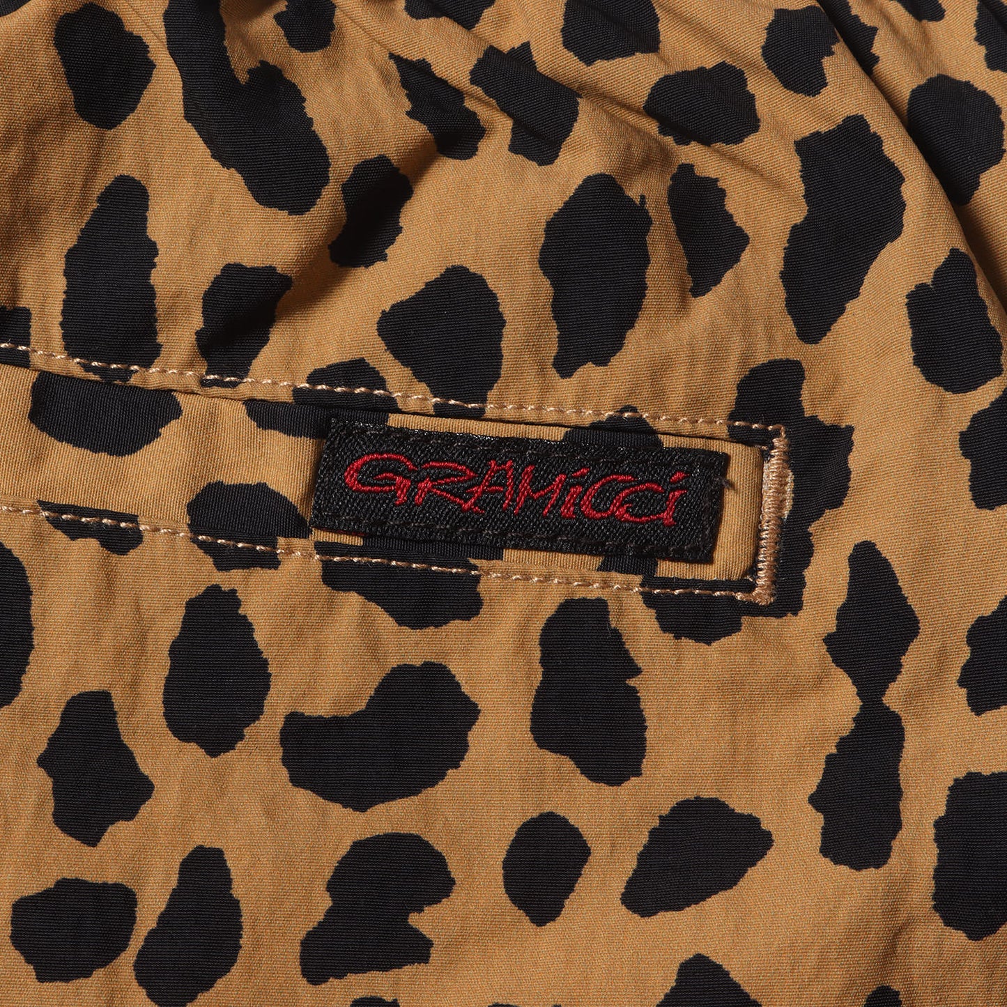 23SS ×GRAMICCI レオパード柄 ナイロン イージーショーツ(LEOPARD G-SHORT)