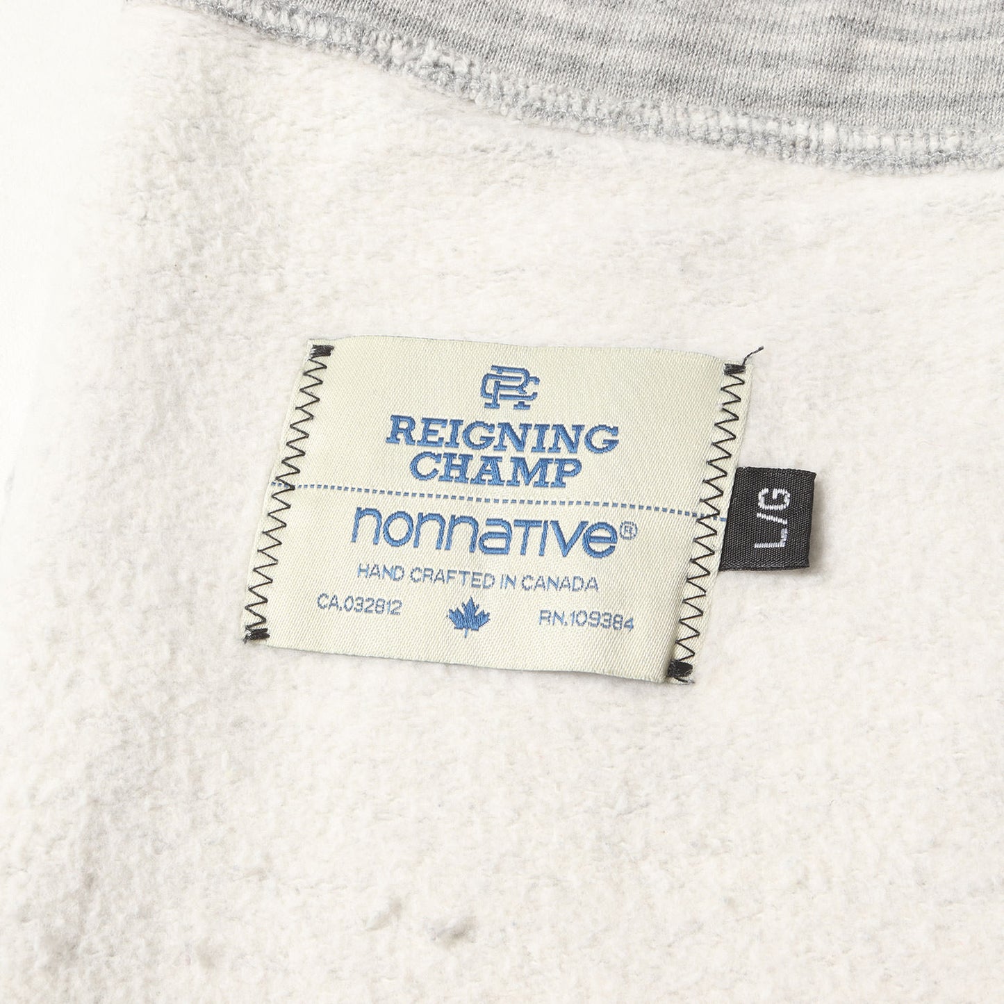 ×REIGNING CHAMP ボーダー スウェットパンツ