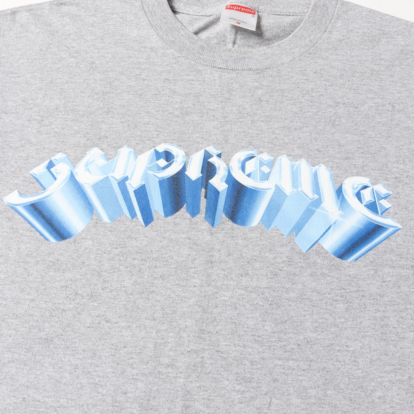 90s 3Dロゴ クルーネック Tシャツ