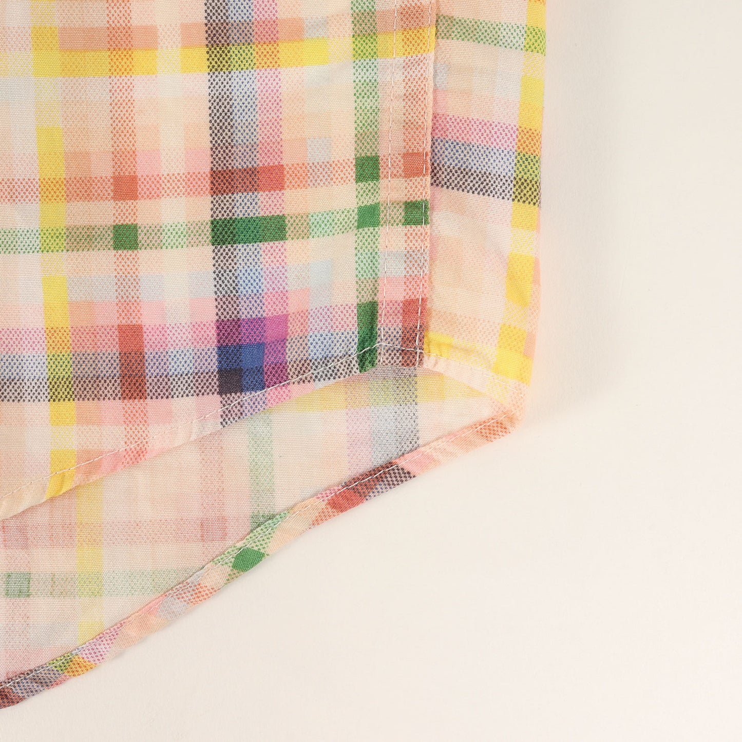 00s チェック コットンブロード シャツ