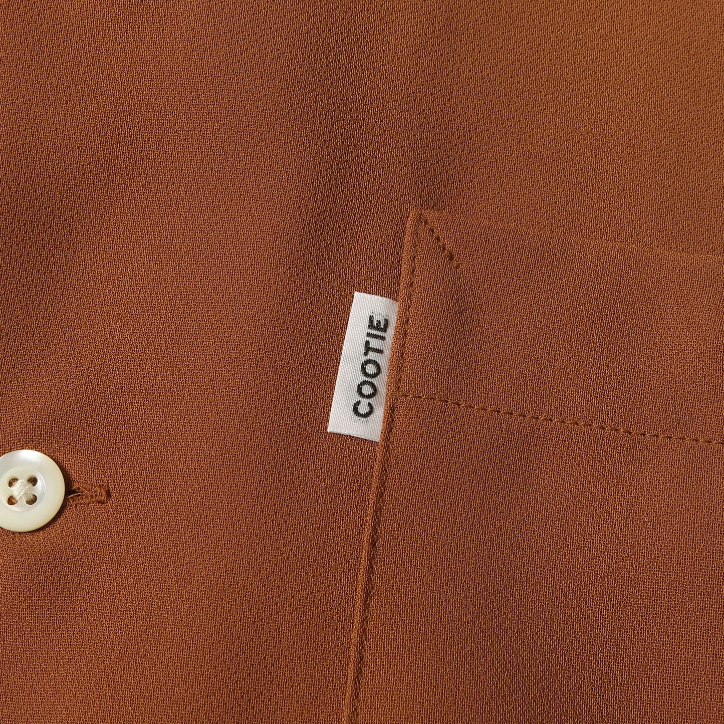 ワイドシルエット オープンカラー 半袖シャツ(Double Cloth S/S Open Neck Shirt)