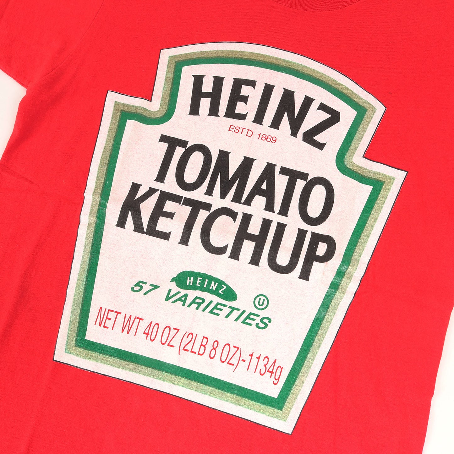 90s 企業物 HEINZ Tシャツ(FRUIT OF THE LOOMボディ / USA製)