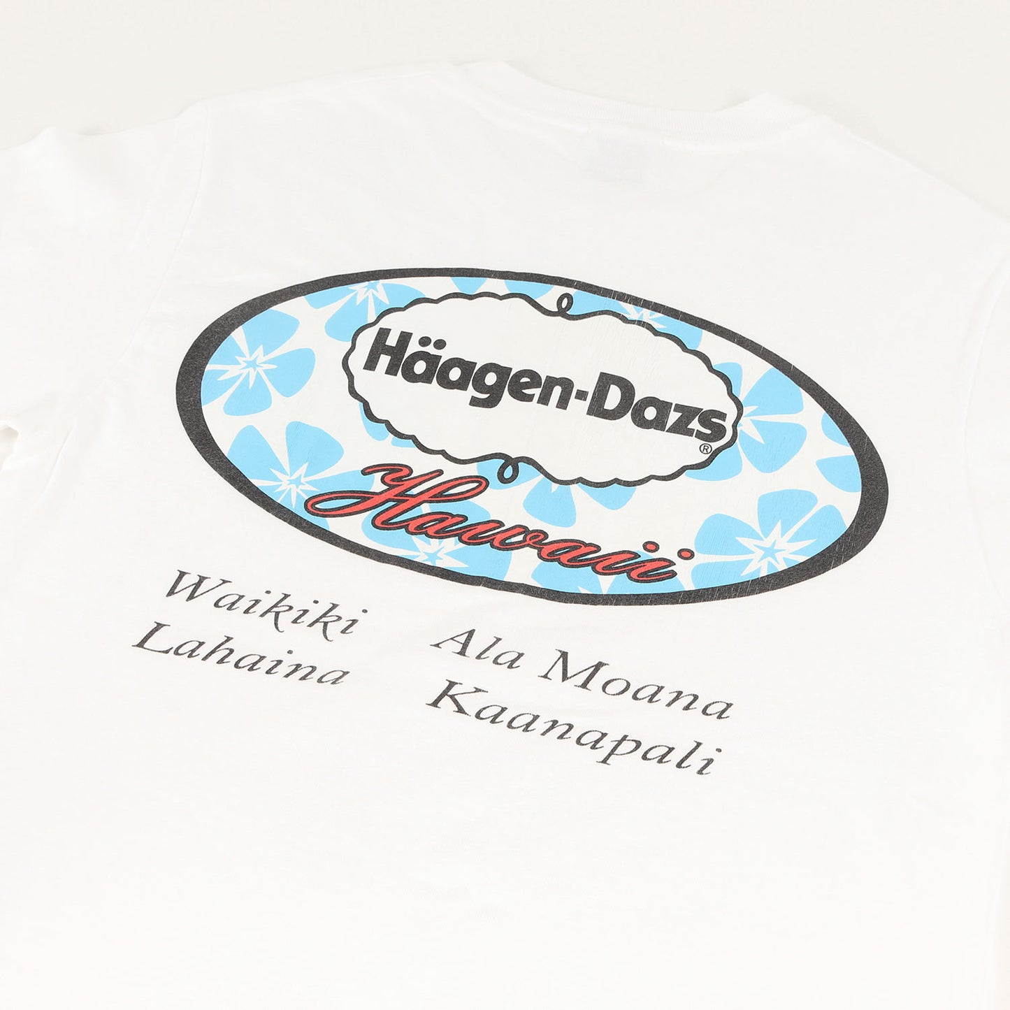 00s 企業物 Haagen-Dazs ハワイ限定 Tシャツ(Hanesボディ) / ハーゲンダッツ