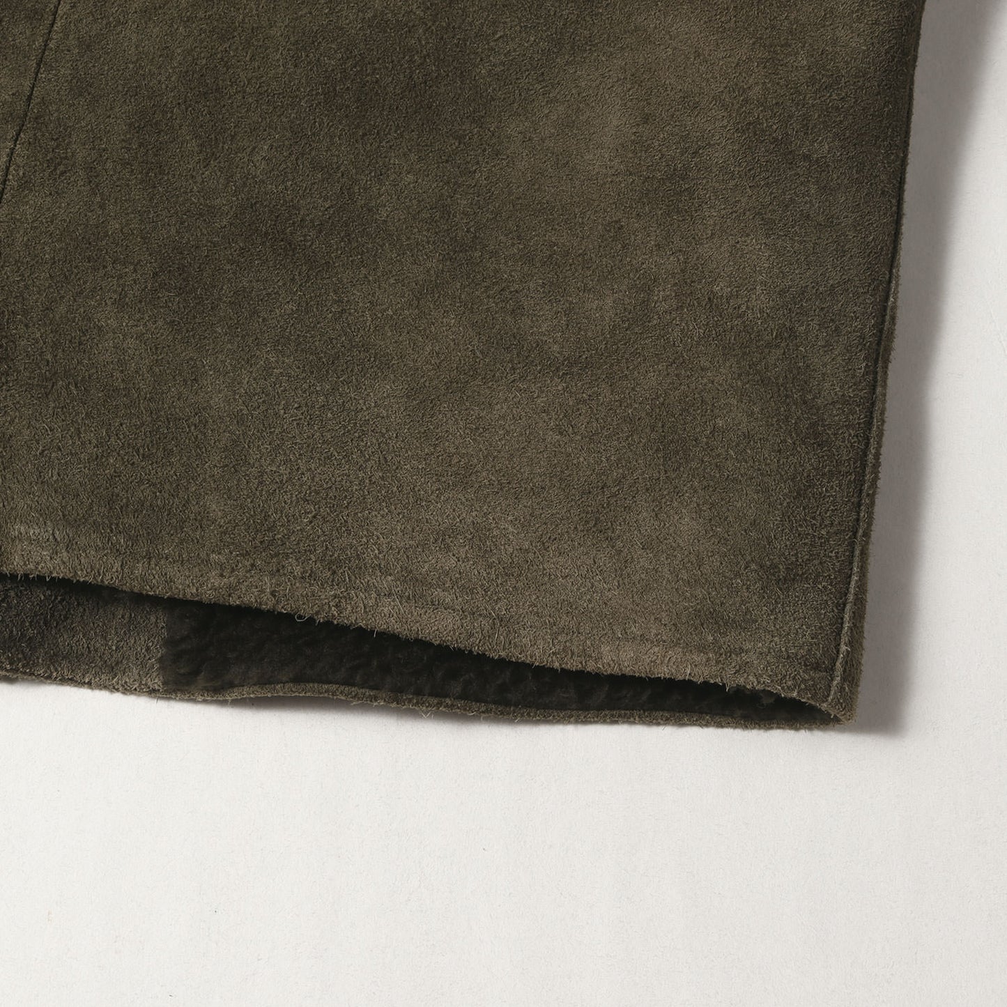 サドルスウェード ショールカラー ボアジャケット(T-SADDLE SUEDE JKT S)