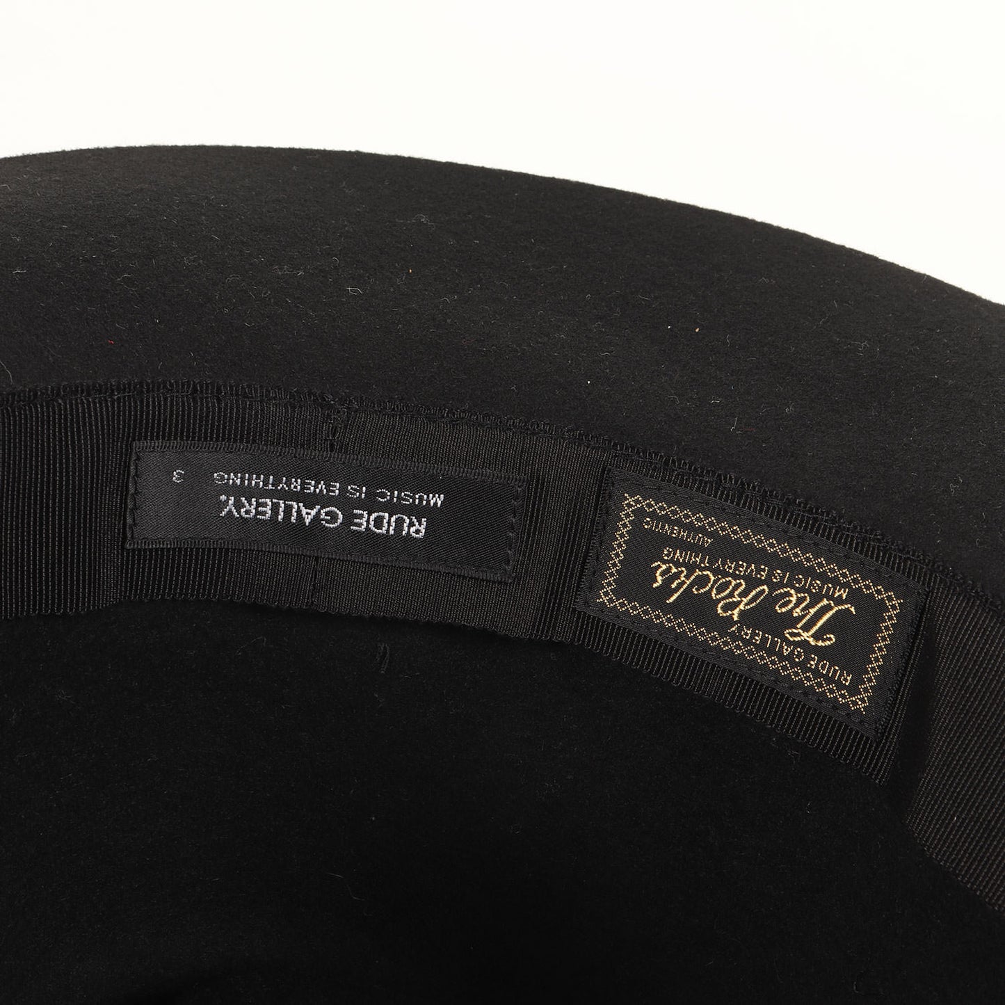 ×METAL JACKET スタッズ付き ウールフェルト 中折れハット(STUDS WOOL HAT)