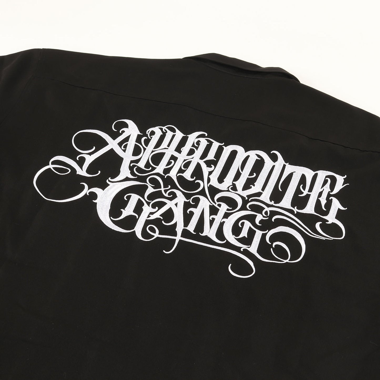 23AW APHRODITE GANG HOLDINGS クラシックロゴ オープンカラー シャツ(LOGO L/S OPEN COLLAR SHIRT)