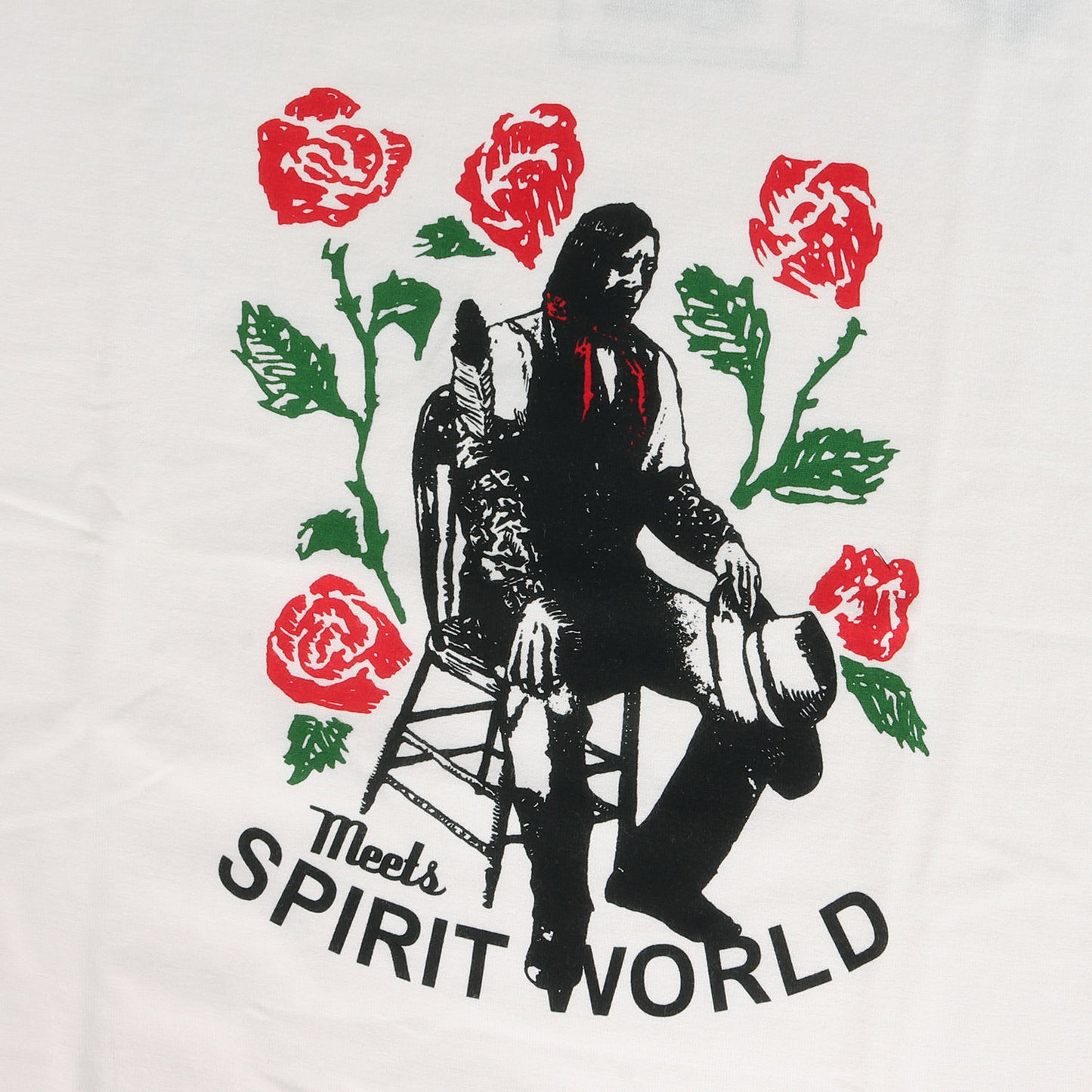 THE LONESOME HEROES期 ×3D soft texture グラフィック Tシャツ(デッドストック)