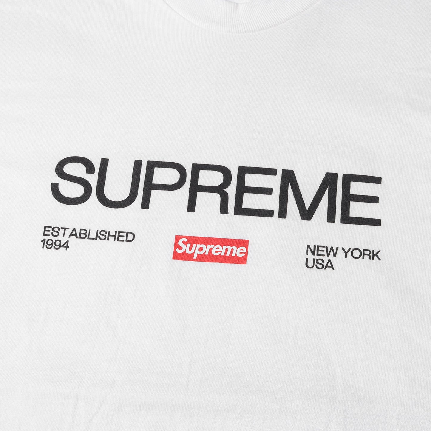 21AW ブランドロゴ クルーネック Tシャツ(Est. 1994 Tee)